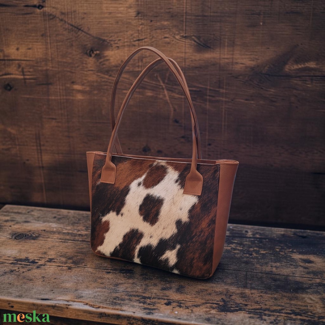 Fur for work - marhabőr shopper - táska & tok - kézitáska & válltáska - nagy pakolós táska - Meska.hu