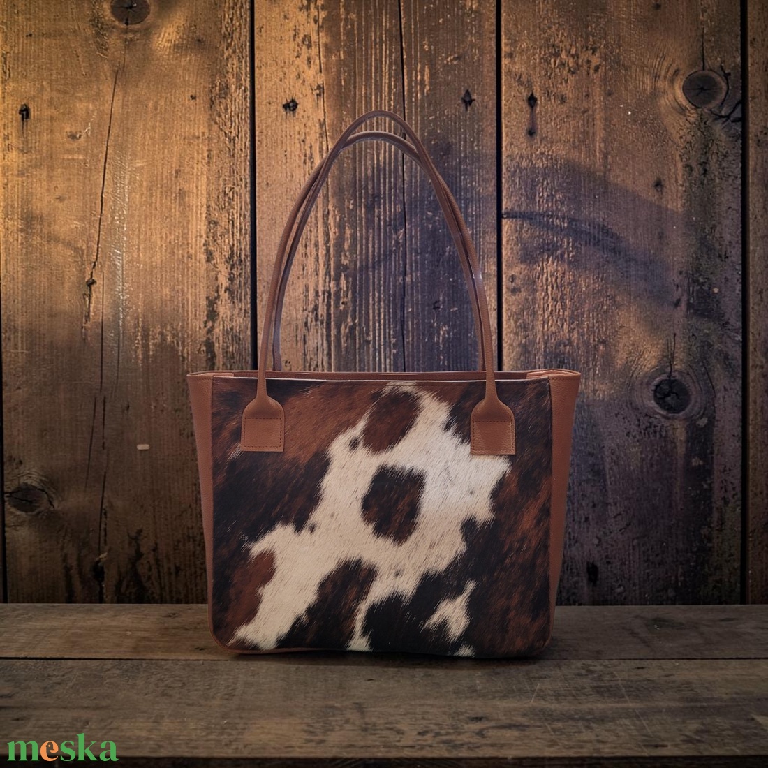Fur for work - marhabőr shopper - táska & tok - kézitáska & válltáska - nagy pakolós táska - Meska.hu