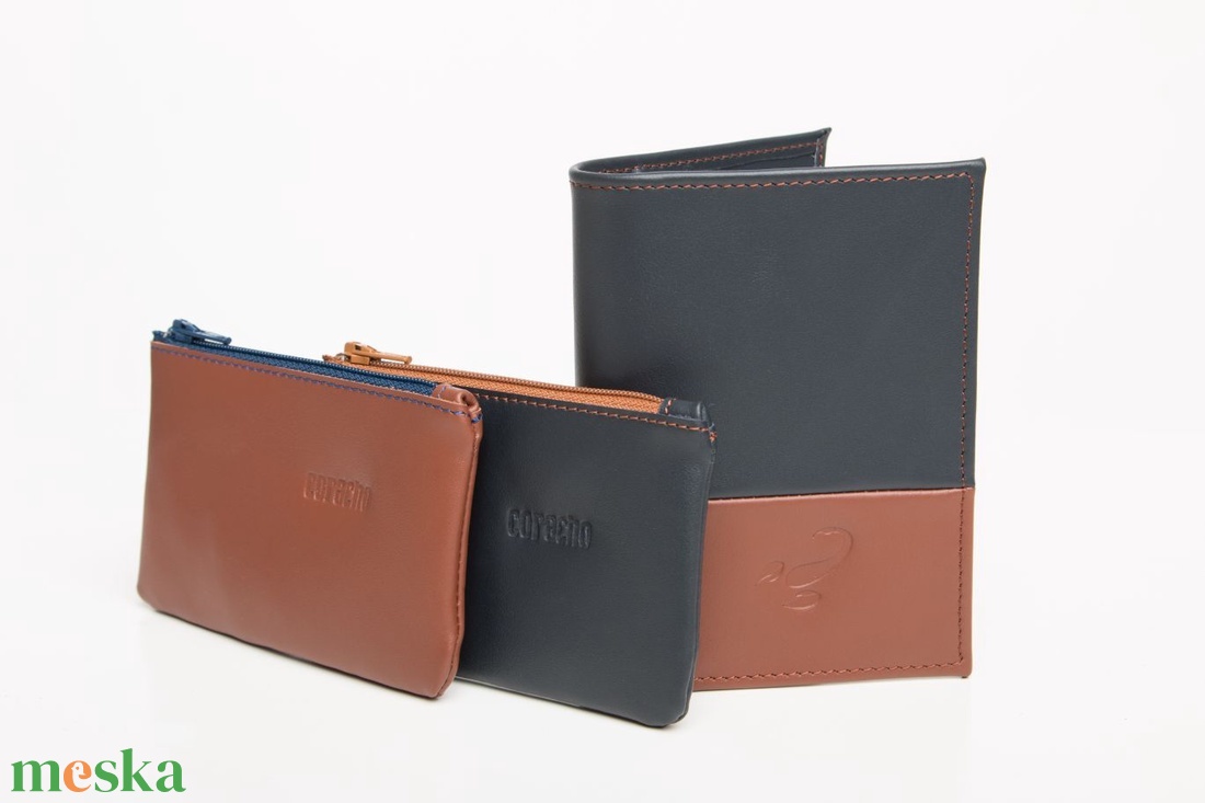 Blue Brown Wallet - Marhabőr tárca - táska & tok - pénztárca & más tok - pénztárca - férfi pénztárca - Meska.hu Blue Brown Wallet - Marhabőr tárca - táska & tok - pénztárca & más tok - pénztárca - férfi pénztárca - Meska.hu