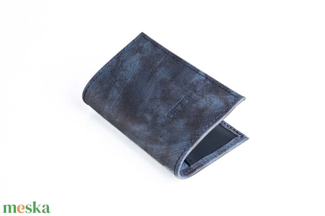 Blue Paint Wallet Small - Kék festett marhabőr kártyatartó - kistárca - táska & tok - pénztárca & más tok - pénztárca - férfi pénztárca - Meska.hu Blue Paint Wallet Small - Kék festett marhabőr kártyatartó - kistárca - táska & tok - pénztárca & más tok - pénztárca - férfi pénztárca - Meska.hu