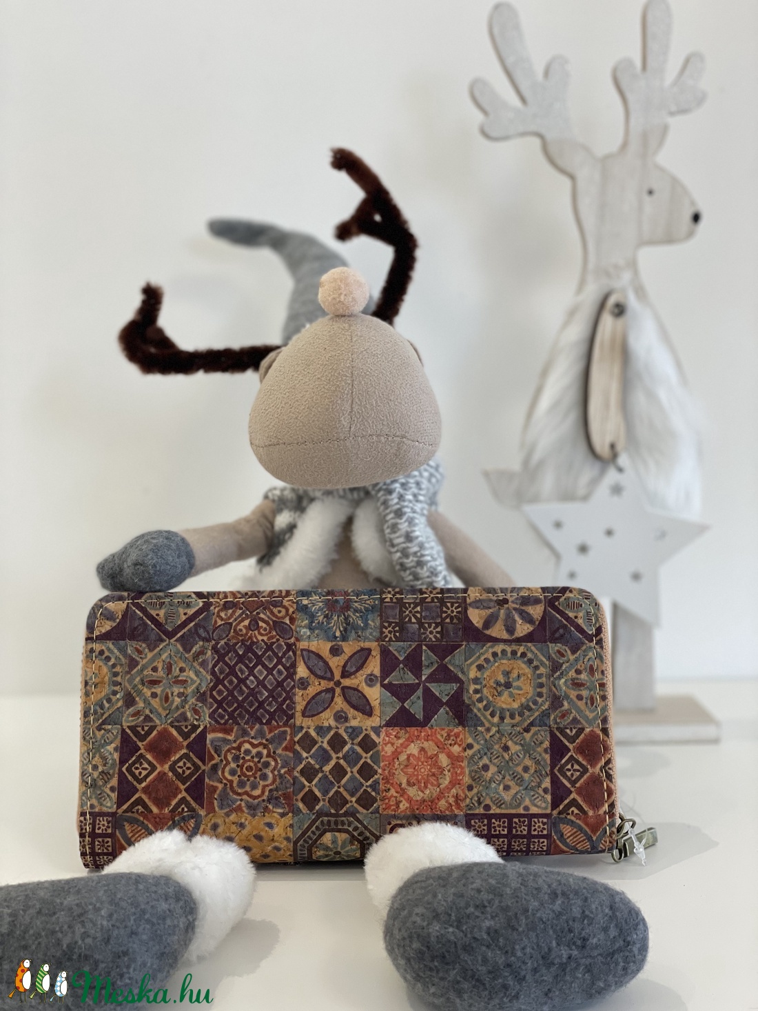 100% Vegán parafa pénztárca  - táska & tok - pénztárca & más tok - pénztárca - Meska.hu