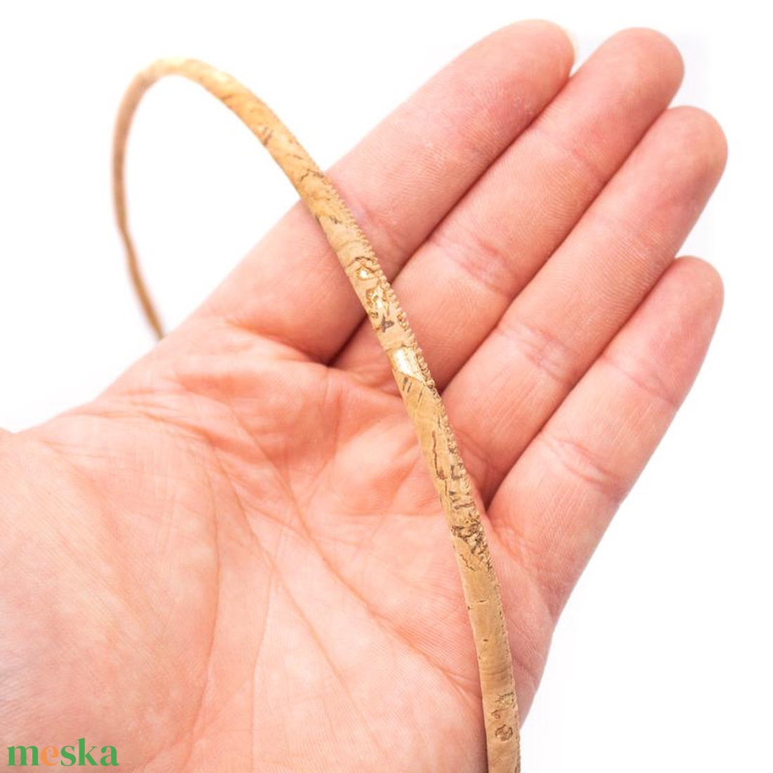 Kerek parafa zsinór 5mm vastag (50cm) kiszerelésben - kellékek & szerszámok - fa - egyéb fatermék - Meska.hu