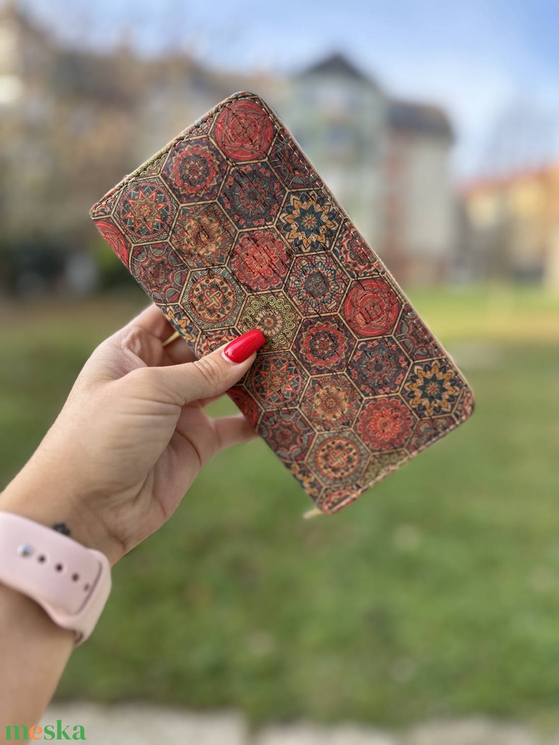 Parafa női pénztárca színes mintákkal - táska & tok - pénztárca & más tok - pénztárca - női pénztárca - Meska.hu Parafa női pénztárca színes mintákkal - táska & tok - pénztárca & más tok - pénztárca - női pénztárca - Meska.hu