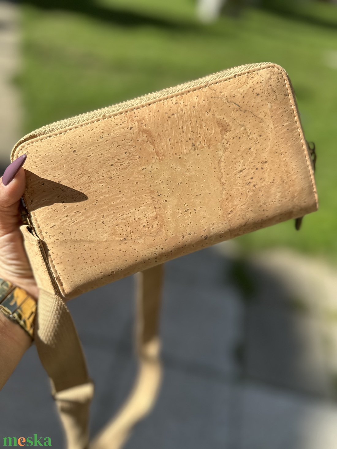 Parafa oldaltáska/mobiltartó  - táska & tok - kézitáska & válltáska - vállon átvethető táska - Meska.hu