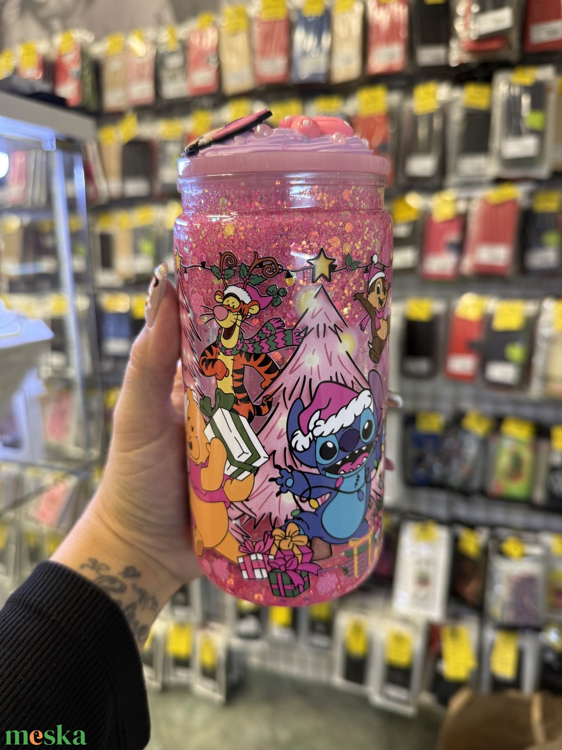 Egyedi Dupla falu pohár - otthon & életmód - konyhafelszerelés, tálalás - tálalás - teás- és kávés pohár, készlet - Meska.hu