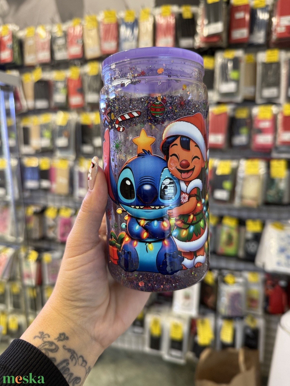 Egyedi Dupla falu pohár - otthon & életmód - konyhafelszerelés, tálalás - tálalás - teás- és kávés pohár, készlet - Meska.hu