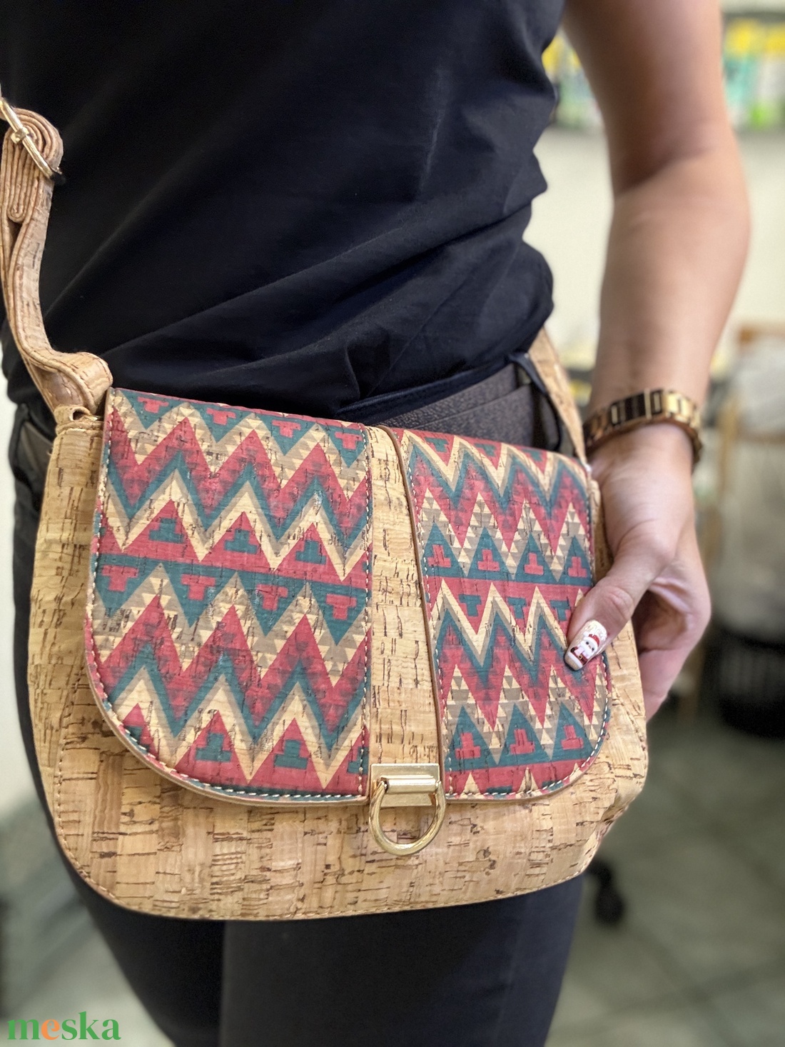 Parafa oldal táska  - táska & tok - kézitáska & válltáska - vállon átvethető táska - Meska.hu