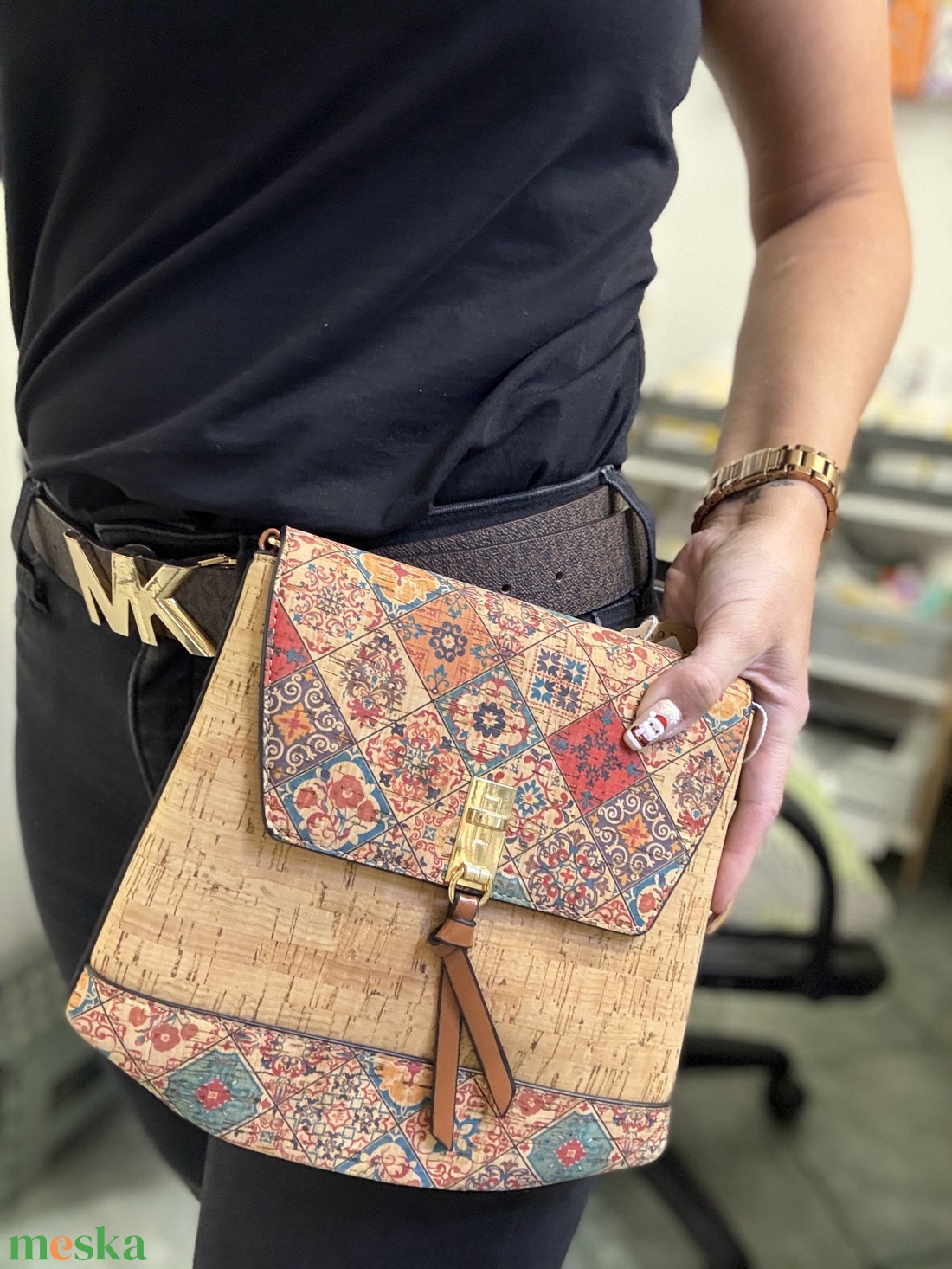 Parafa oldal táska  - táska & tok - kézitáska & válltáska - vállon átvethető táska - Meska.hu