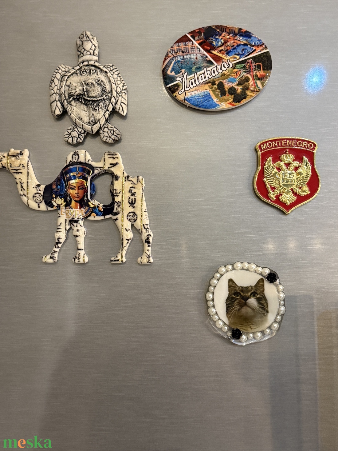 Hűtő mágnes szeretteidről   - kellékek & szerszámok - gyurma - műgyanta - Meska.hu