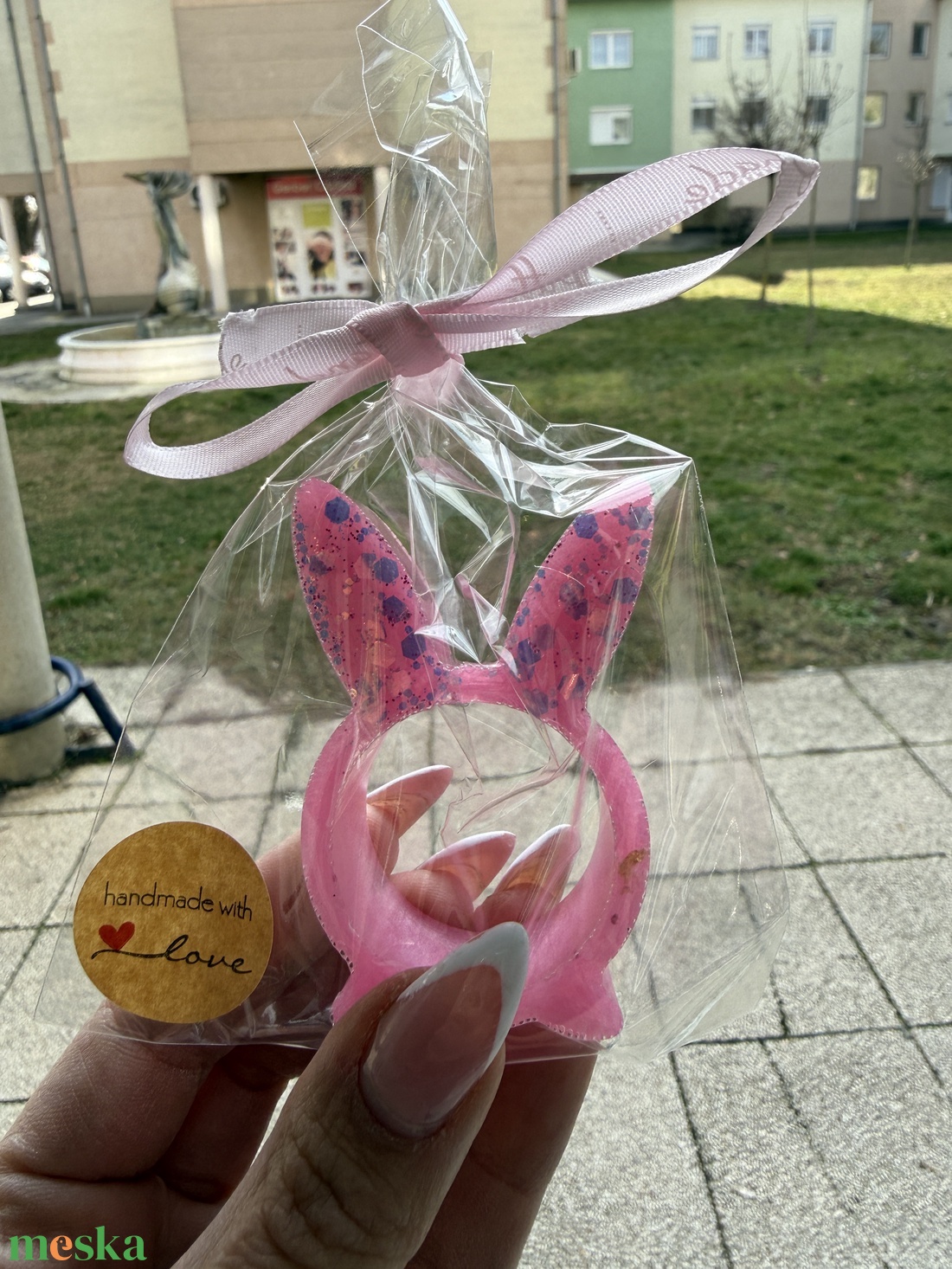 Nyuszis csokitartó -  - Meska.hu