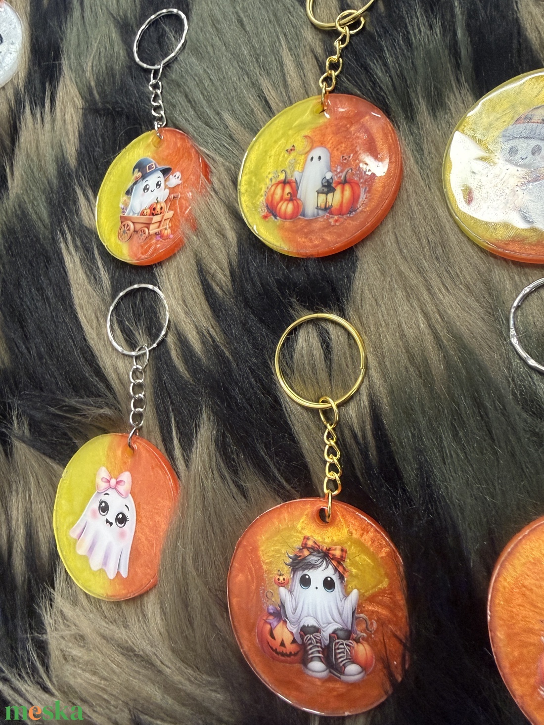 �� Halloween gyanta kulcstartó � - táska & tok - kulcstartó & táskadísz - kulcstartó - Meska.hu