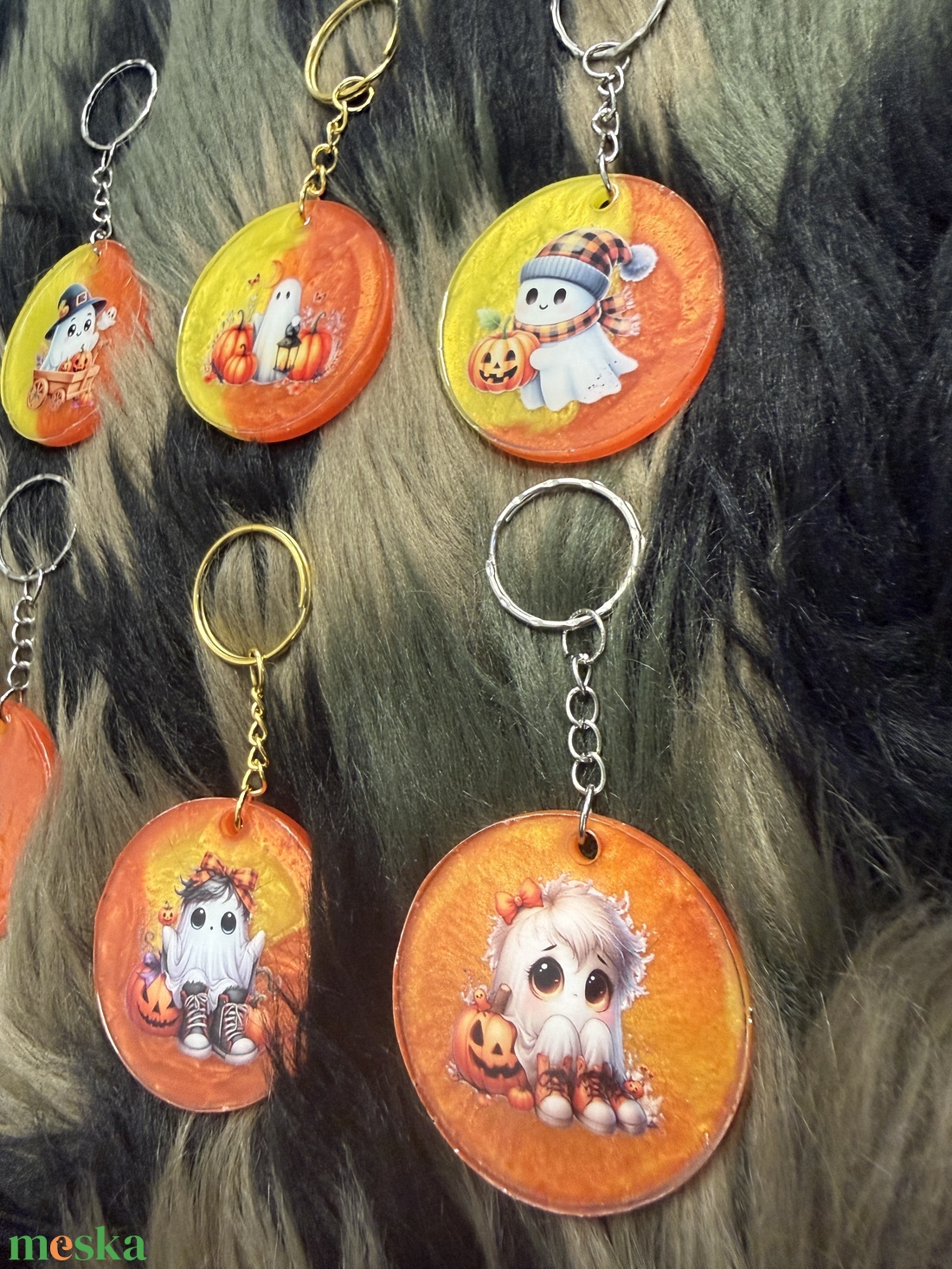 �� Halloween gyanta kulcstartó � - táska & tok - kulcstartó & táskadísz - kulcstartó - Meska.hu