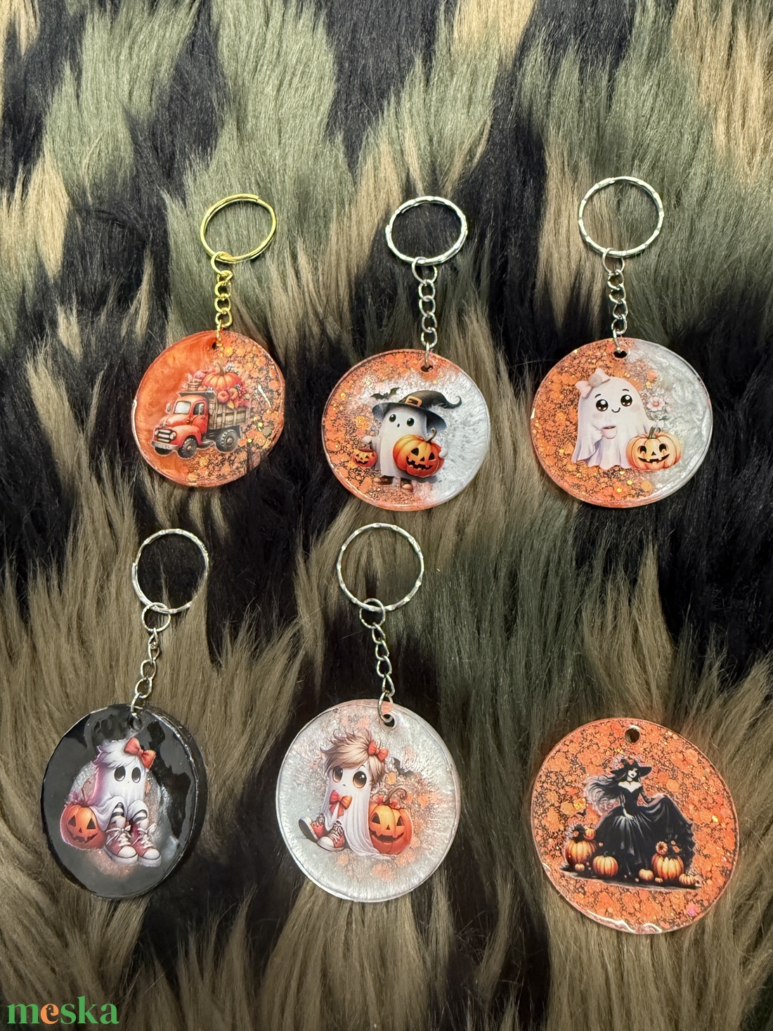 �� Halloween gyanta kulcstartó � - táska & tok - kulcstartó & táskadísz - kulcstartó - Meska.hu