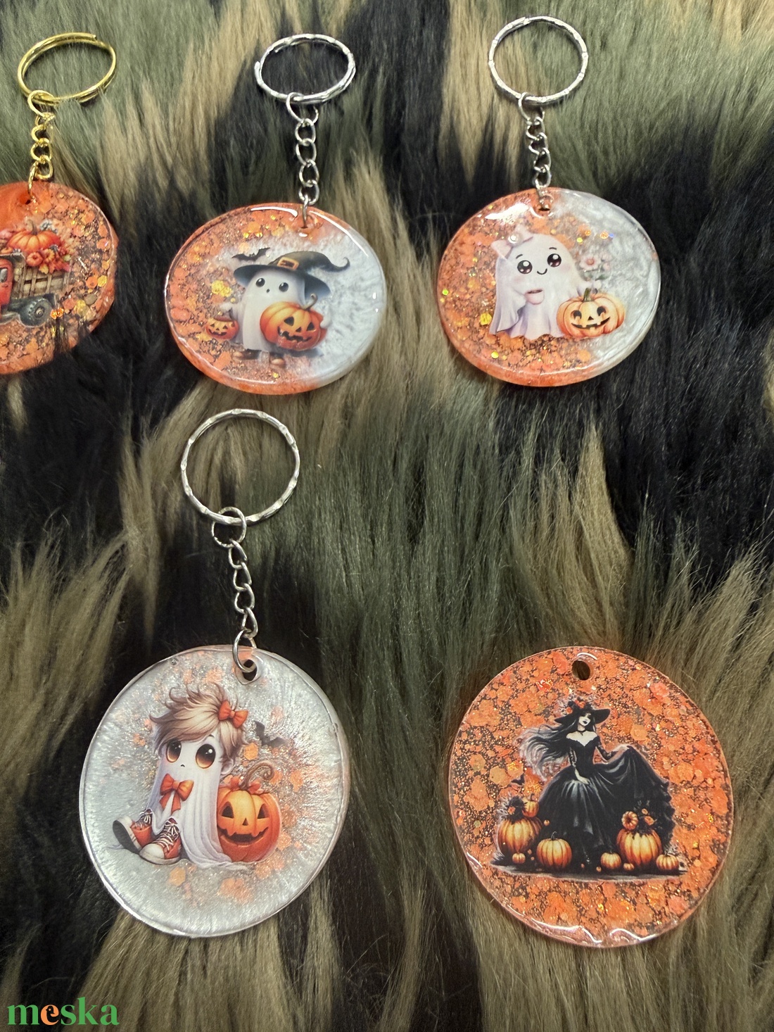 �� Halloween gyanta kulcstartó � - táska & tok - kulcstartó & táskadísz - kulcstartó - Meska.hu