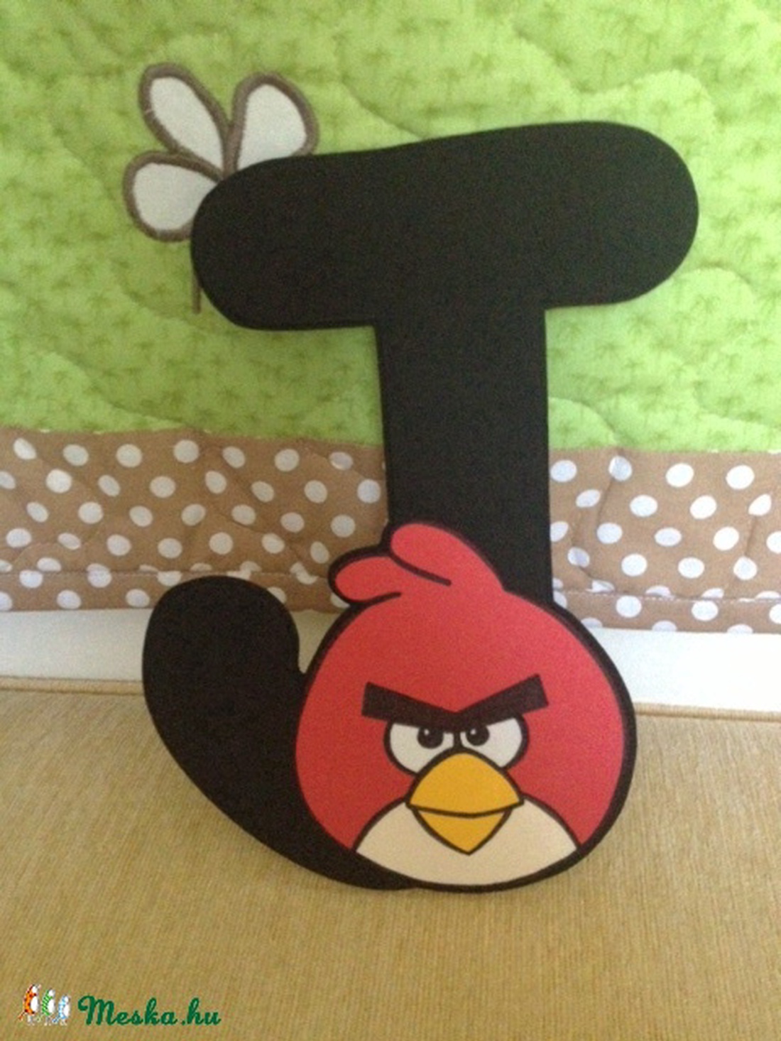dekorgumi - figurás betűk - Angry Birds -  - Meska.hu
