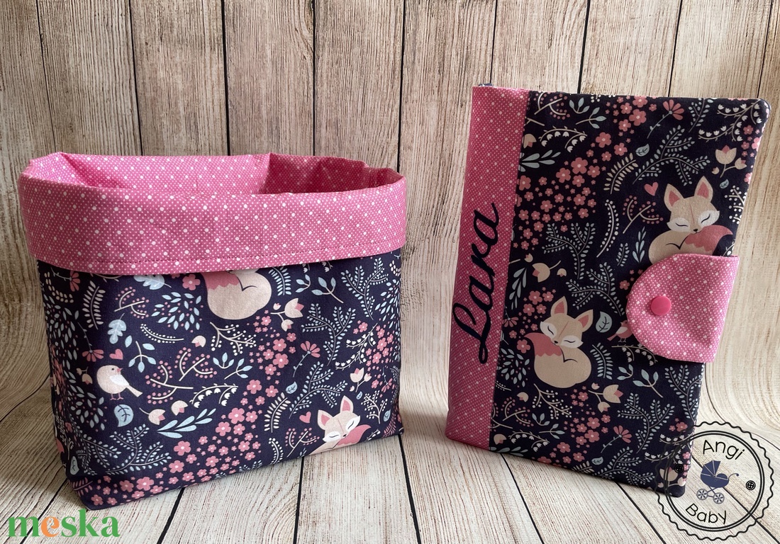 3 részes prémium designer babalátogató / babaváró csomag - táska & tok - pelenkatáska - pelenkatartó tok - Meska.hu