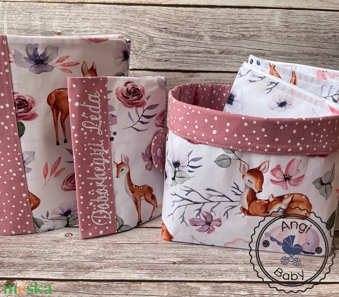 4 részes prémium designer praktikus babalátogató / babaváró szett - táska & tok - pelenkatáska - pelenkatartó tok - Meska.hu