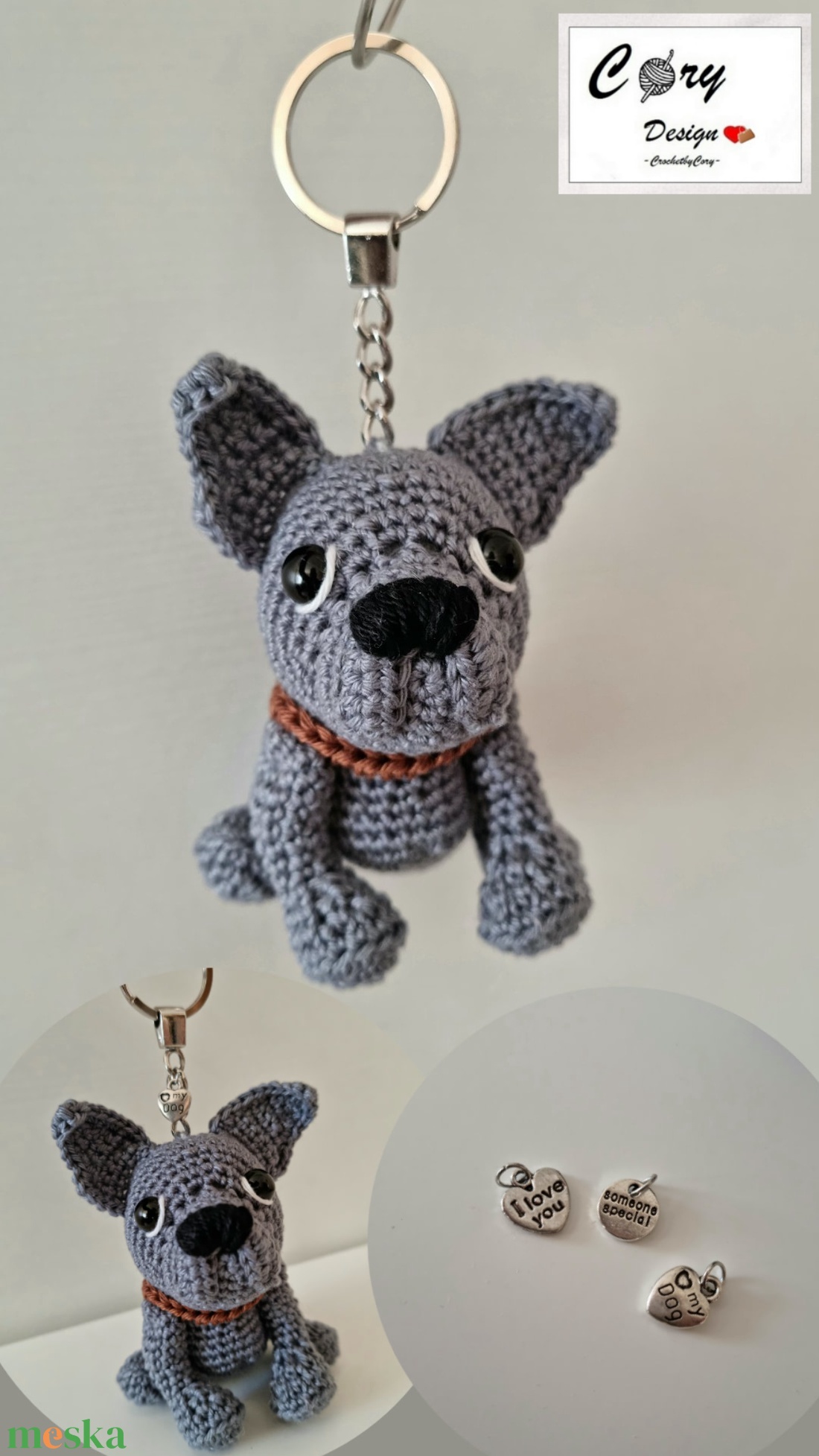 Frenchie, a francia bulldog  - játék & sport - plüssállat & játékfigura - kutya - Meska.hu