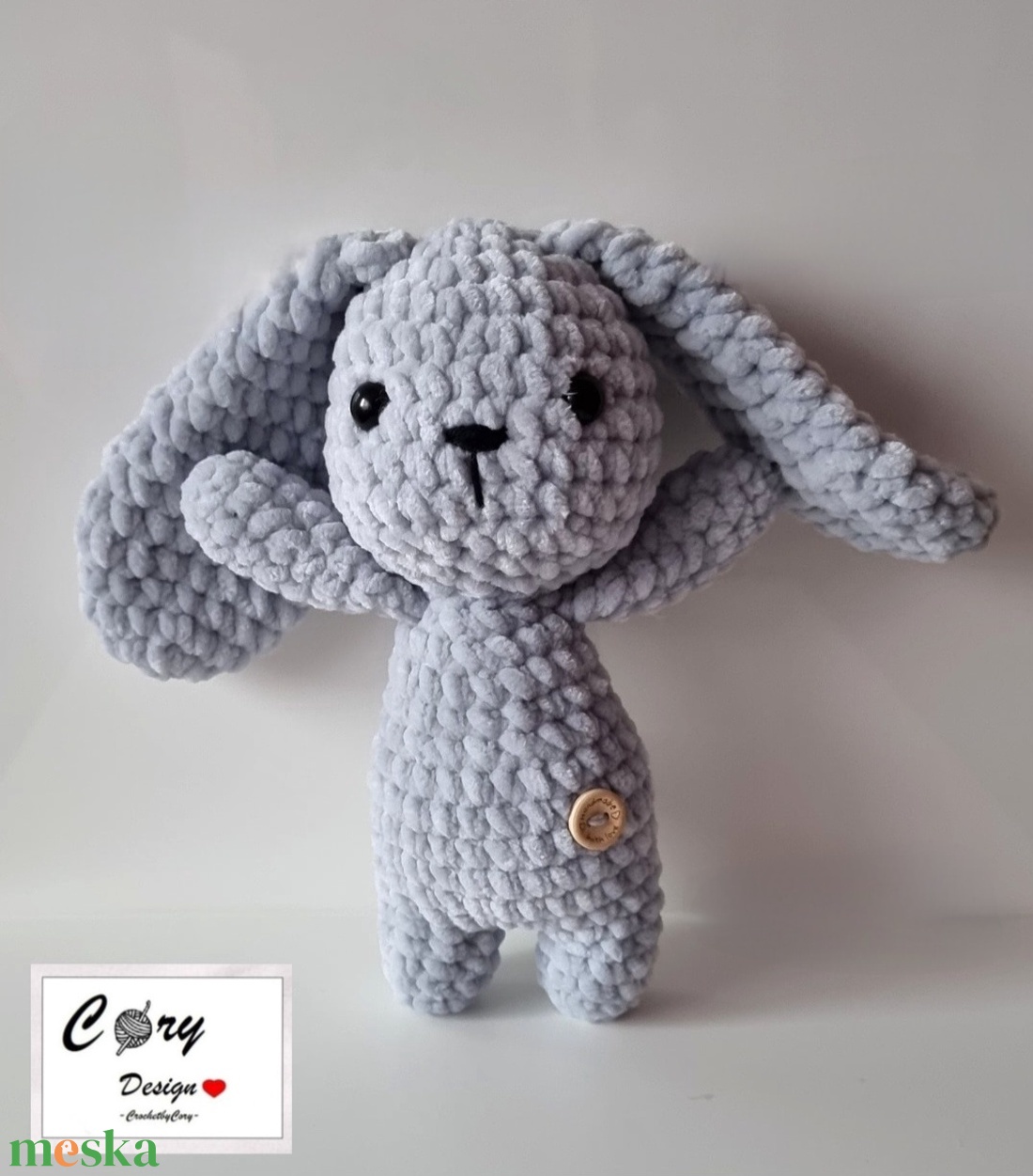 SunnyBunny plüssnyuszi - játék & sport - plüssállat & játékfigura - nyuszi - Meska.hu