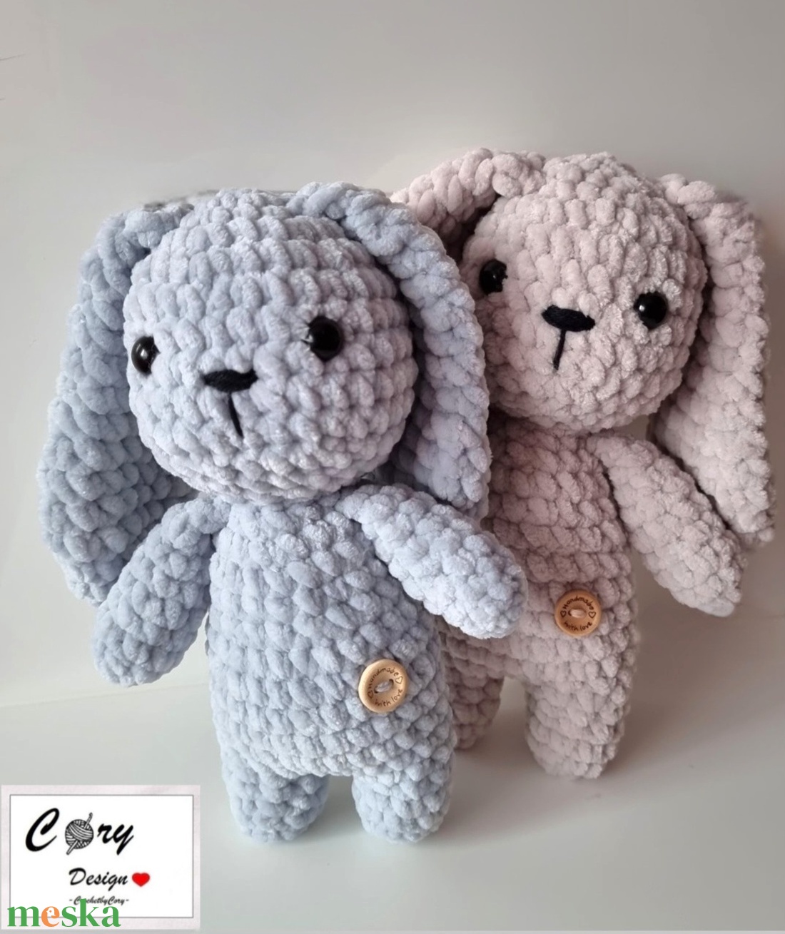 SunnyBunny plüssnyuszi - játék & sport - plüssállat & játékfigura - nyuszi - Meska.hu