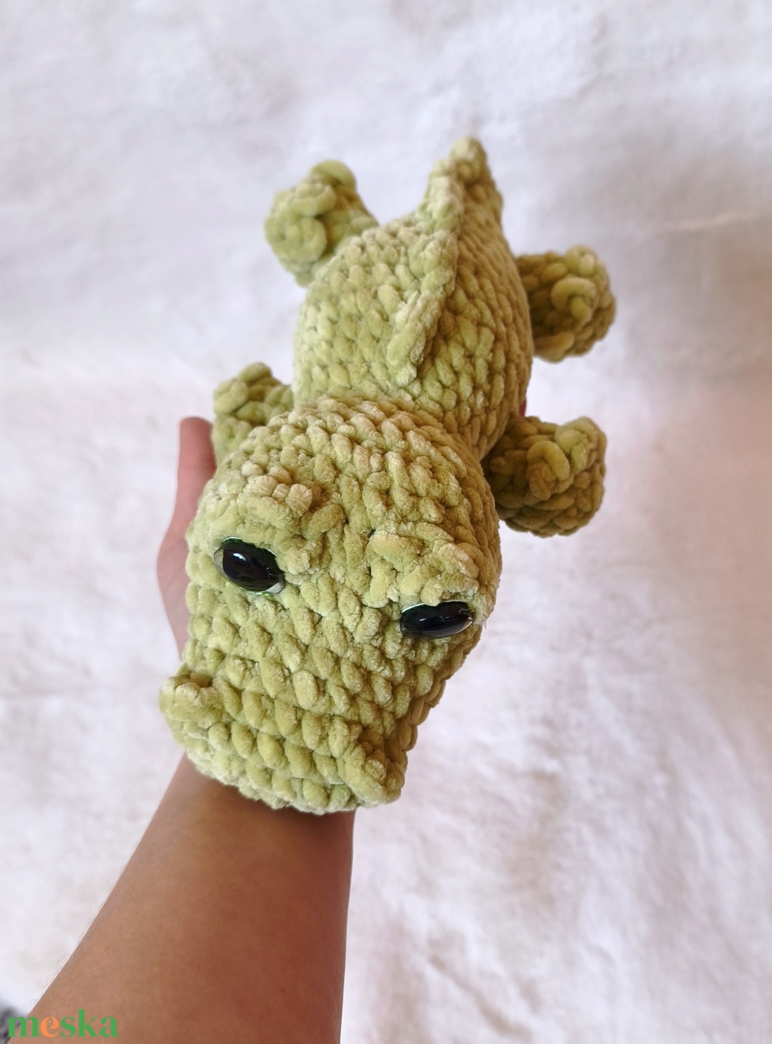 Krokodil  - játék & sport - plüssállat & játékfigura - más figura - Meska.hu