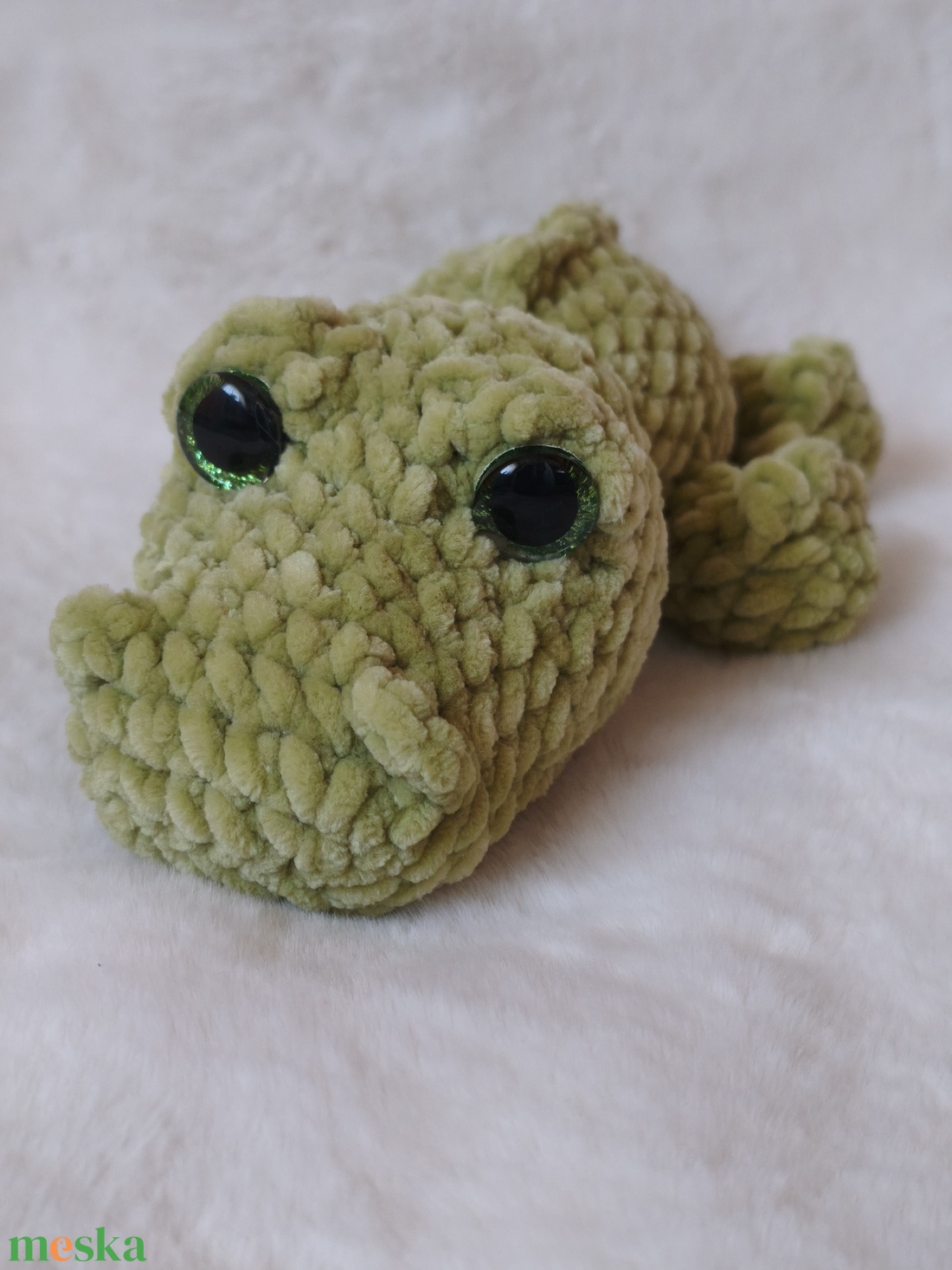 Krokodil  - játék & sport - plüssállat & játékfigura - más figura - Meska.hu