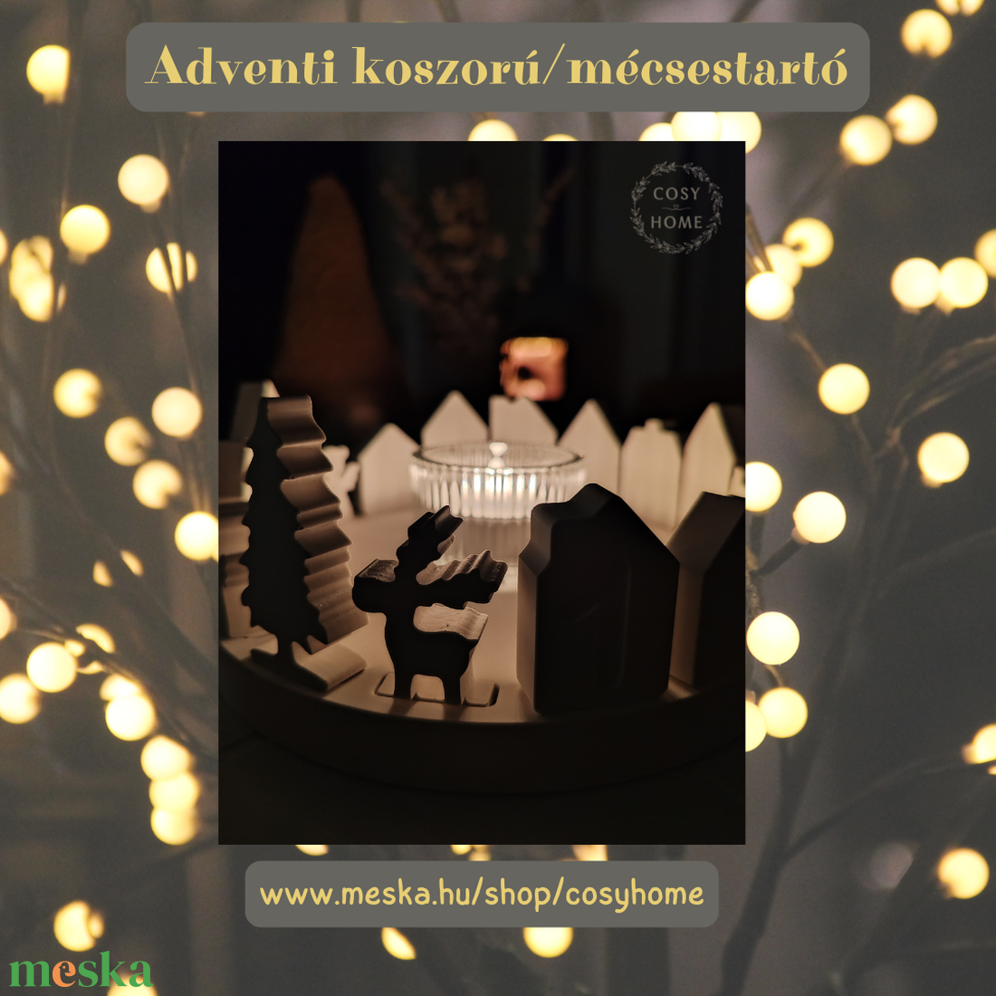 Egyedi adventi koszorú / mécsestartó - karácsony - adventi díszek - adventi koszorú - Meska.hu Egyedi adventi koszorú / mécsestartó - karácsony - adventi díszek - adventi koszorú - Meska.hu