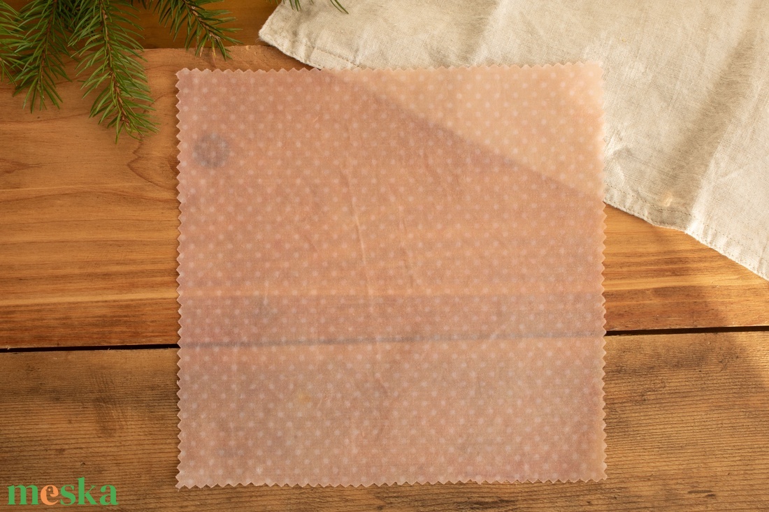 Méh Viaszos Kendő, Méhviaszos Kendő Csomag, Zero Waste Karácsonyi Ajándék, Környezetbarát, Beeswax Wrap - otthon & életmód - konyhafelszerelés, tálalás - konyhai textil - konyharuha & törlőkendő - Meska.hu