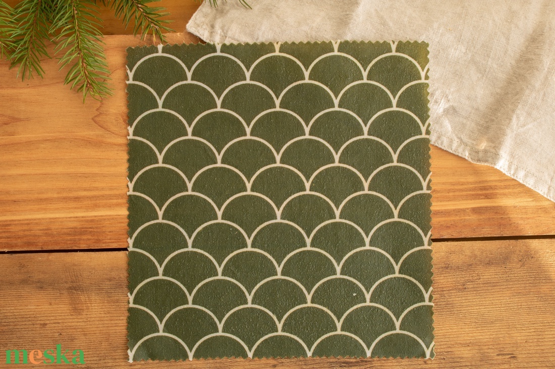 Méh Viaszos Kendő, Méhviaszos Kendő Csomag, Zero Waste Karácsonyi Ajándék, Környezetbarát, Beeswax Wrap - otthon & életmód - konyhafelszerelés, tálalás - konyhai textil - konyharuha & törlőkendő - Meska.hu