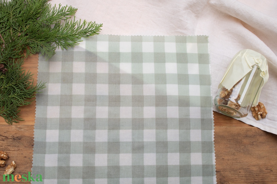 Méh Viaszos Kendő, Méhviaszos Kendő Csomag, Zero Waste Karácsonyi Ajándék, Környezetbarát, Beeswax Wrap - otthon & életmód - konyhafelszerelés, tálalás - konyhai textil - konyharuha & törlőkendő - Meska.hu