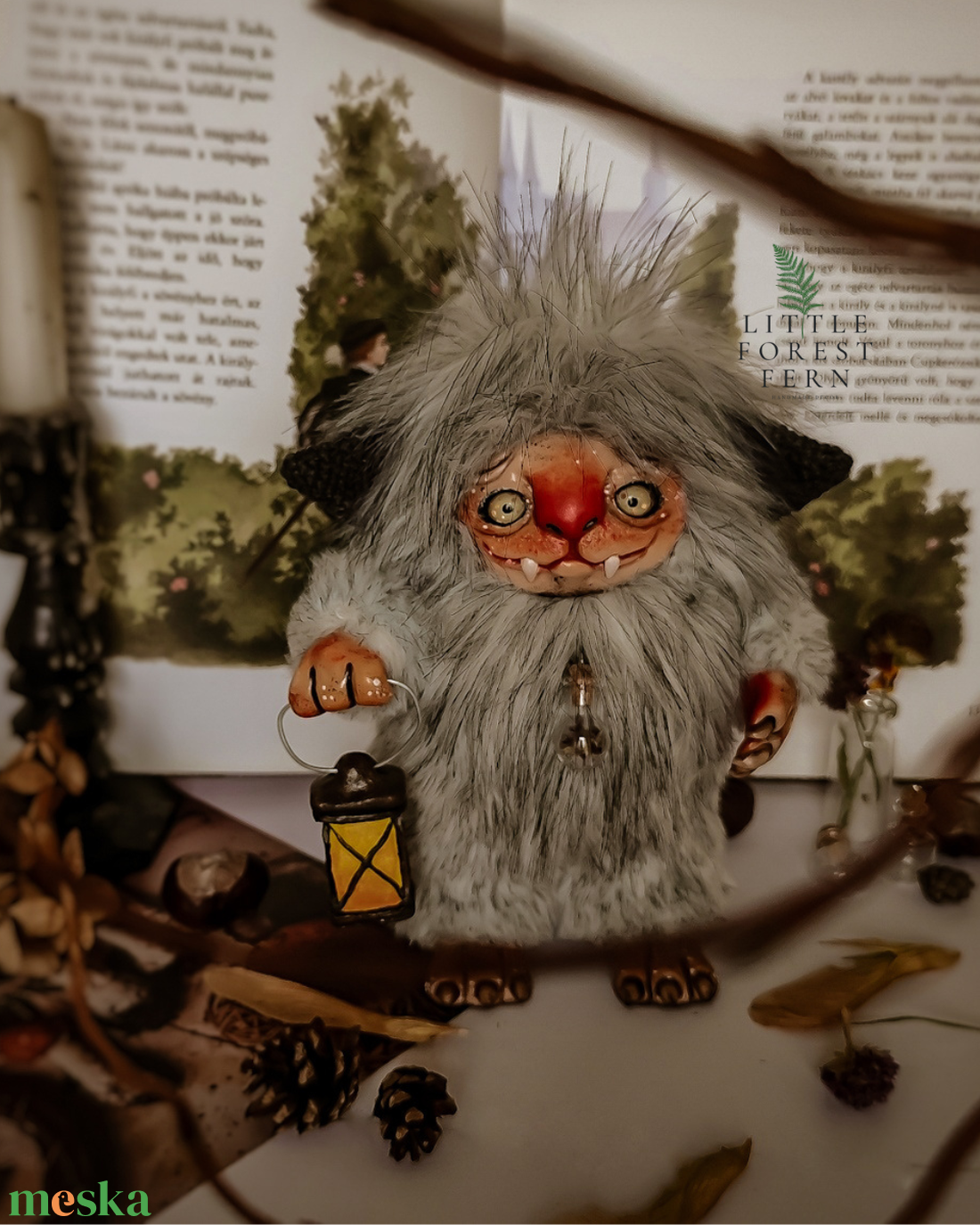 Kobold lámpással -  - Meska.hu