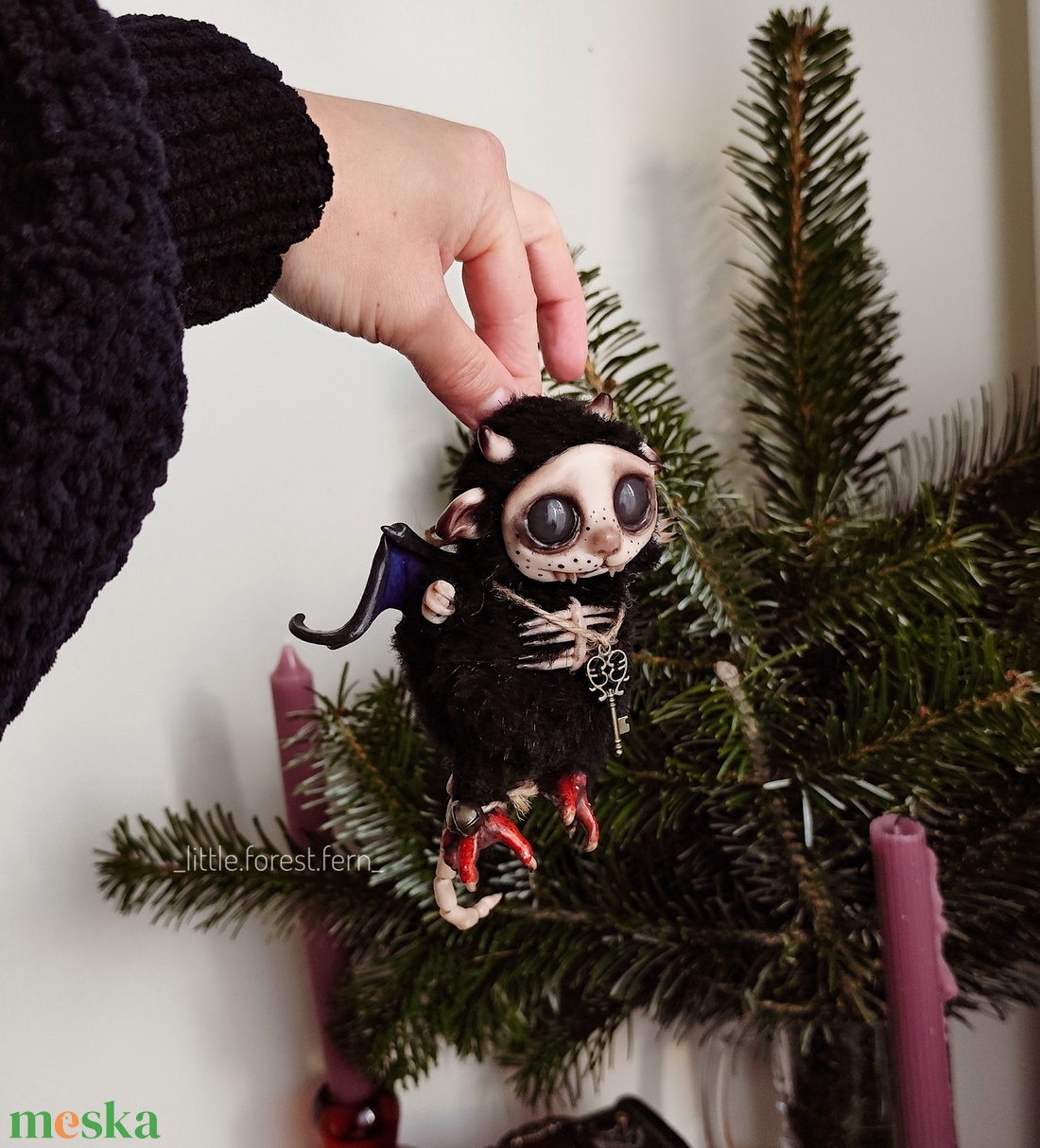 Kis Lidérc - otthon & életmód - dekoráció - dísztárgy - Meska.hu