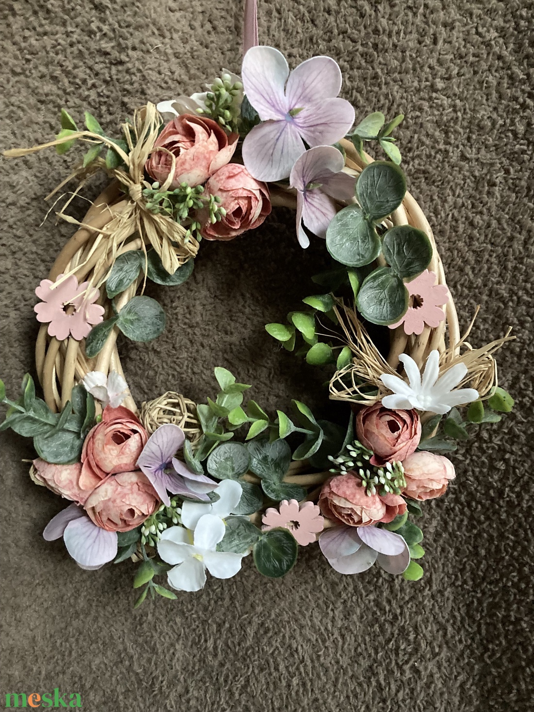 Tavaszi ajtó dísz  - otthon & életmód - dekoráció - ajtó- és ablak dekoráció - ablakmatrica - Meska.hu