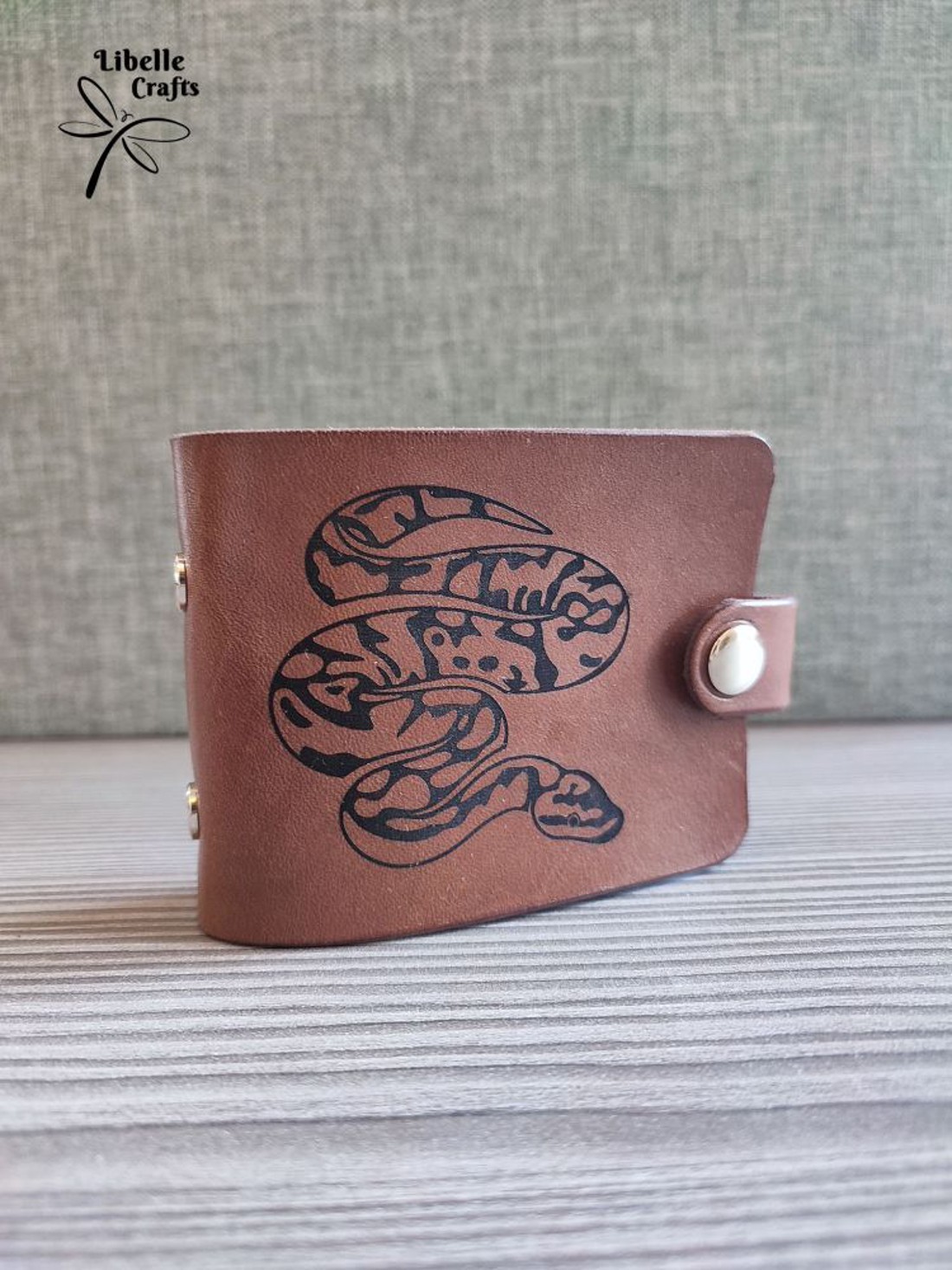 Királypitonos igazolványtartó - táska & tok - pénztárca & más tok - kártyatartó & irattartó - Meska.hu