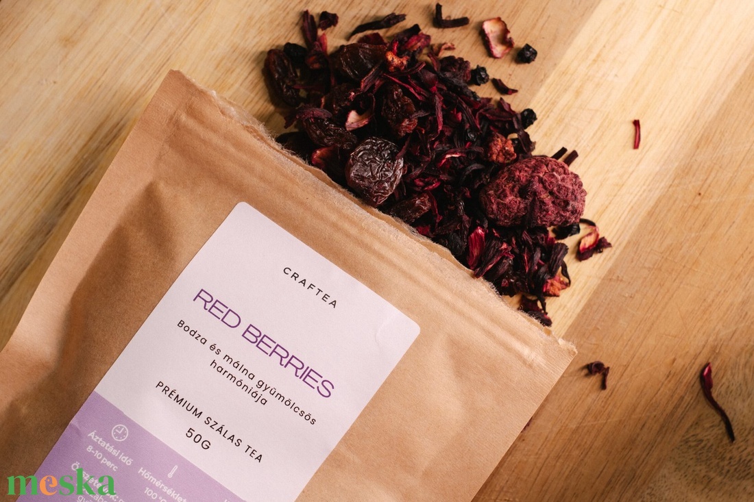 Red Berries - Prémium szálas tea - élelmiszer - tea - Meska.hu