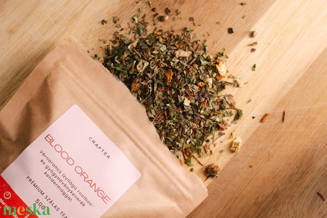 Blood Orange - Prémium szálas tea - élelmiszer - tea - Meska.hu