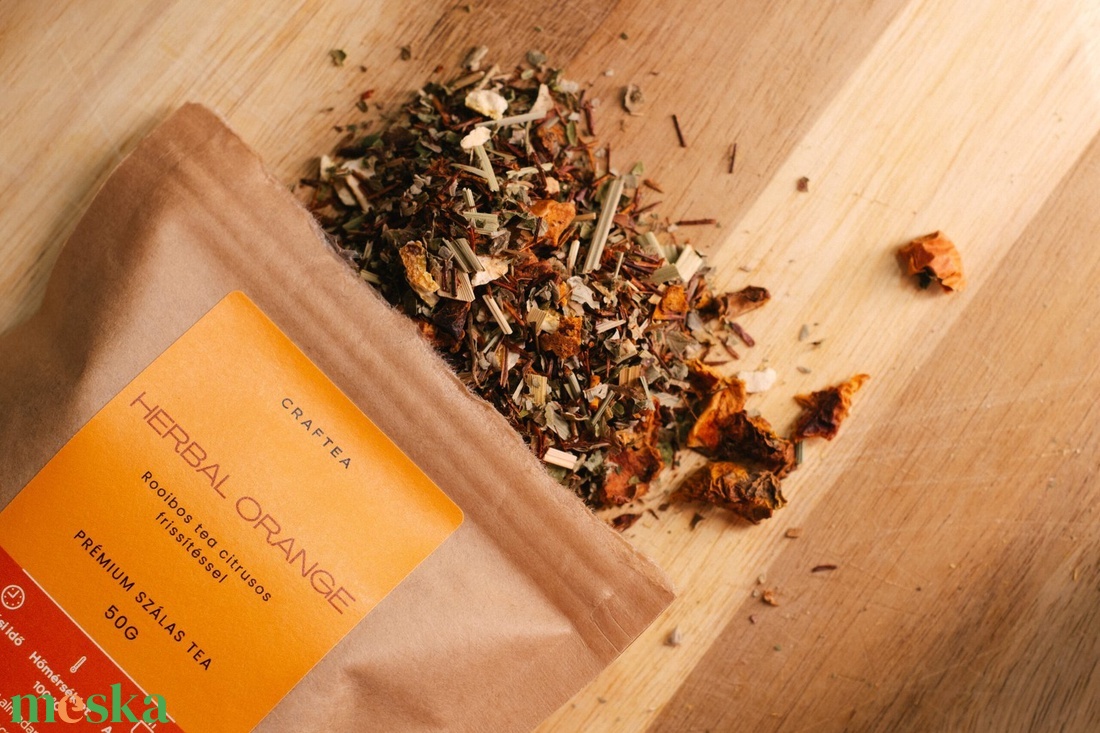 Herbal Orange - Prémium szálas tea - élelmiszer - tea - Meska.hu