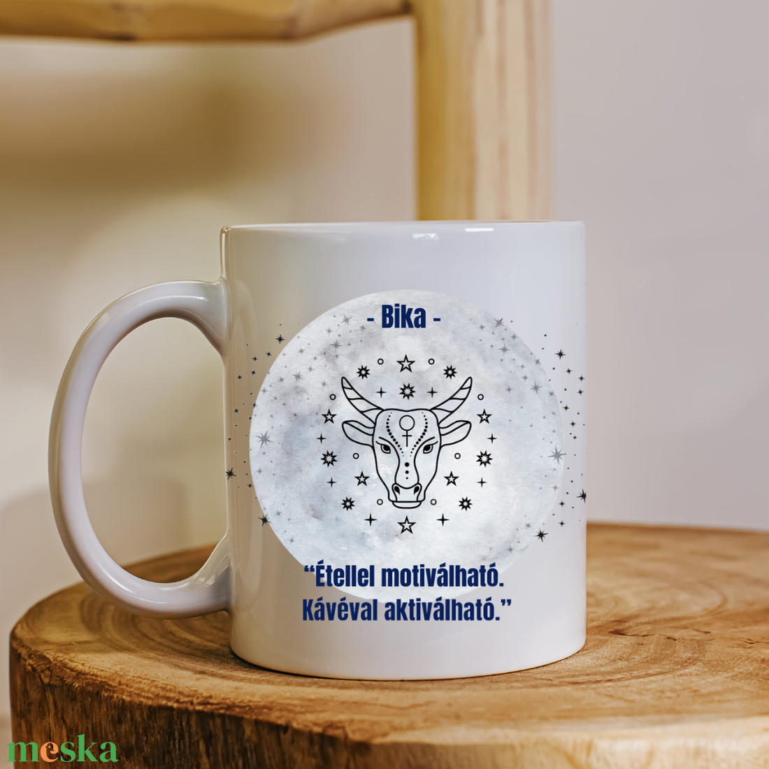 Bögre - Bika csillagjeggyel - otthon & életmód - konyhafelszerelés, tálalás - tálalás - bögre & csésze - Meska.hu Bögre - Bika csillagjeggyel - otthon & életmód - konyhafelszerelés, tálalás - tálalás - bögre & csésze - Meska.hu