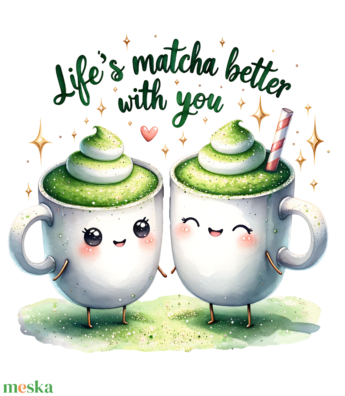 Bögre - Life's matcha better with you - otthon & életmód - konyhafelszerelés, tálalás - tálalás - bögre & csésze - Meska.hu Bögre - Life's matcha better with you - otthon & életmód - konyhafelszerelés, tálalás - tálalás - bögre & csésze - Meska.hu