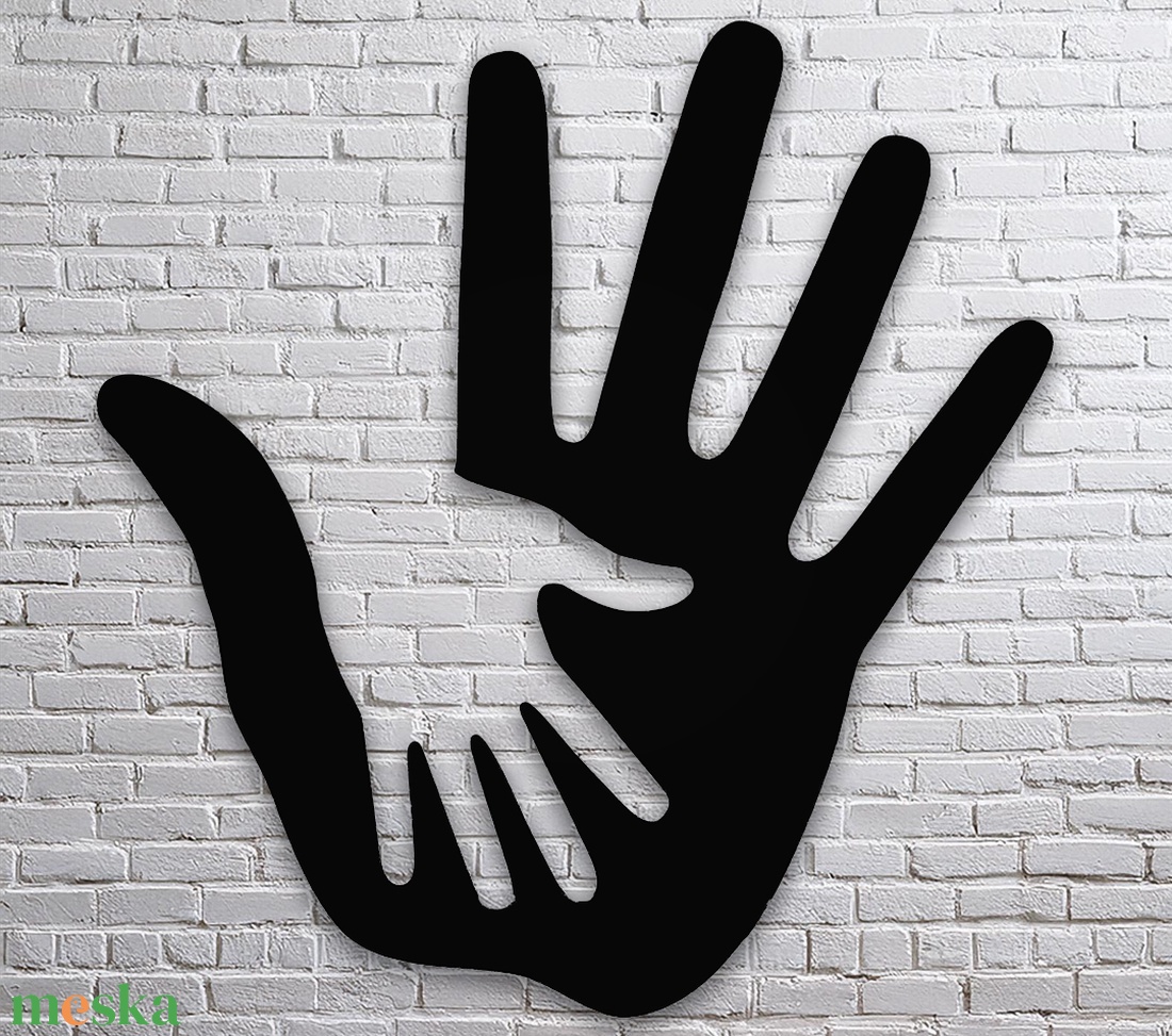 Little Big Hand - Egyedi kompakt fali dekoráció - otthon & életmód - dekoráció - fali és függő dekoráció - falra akasztható dekor - Meska.hu