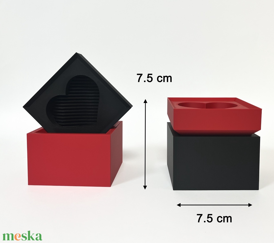 3D Szív alakú ékszerdoboz, tároló - ékszer - ékszertartó - ékszerdoboz - Meska.hu 3D Szív alakú ékszerdoboz, tároló - ékszer - ékszertartó - ékszerdoboz - Meska.hu