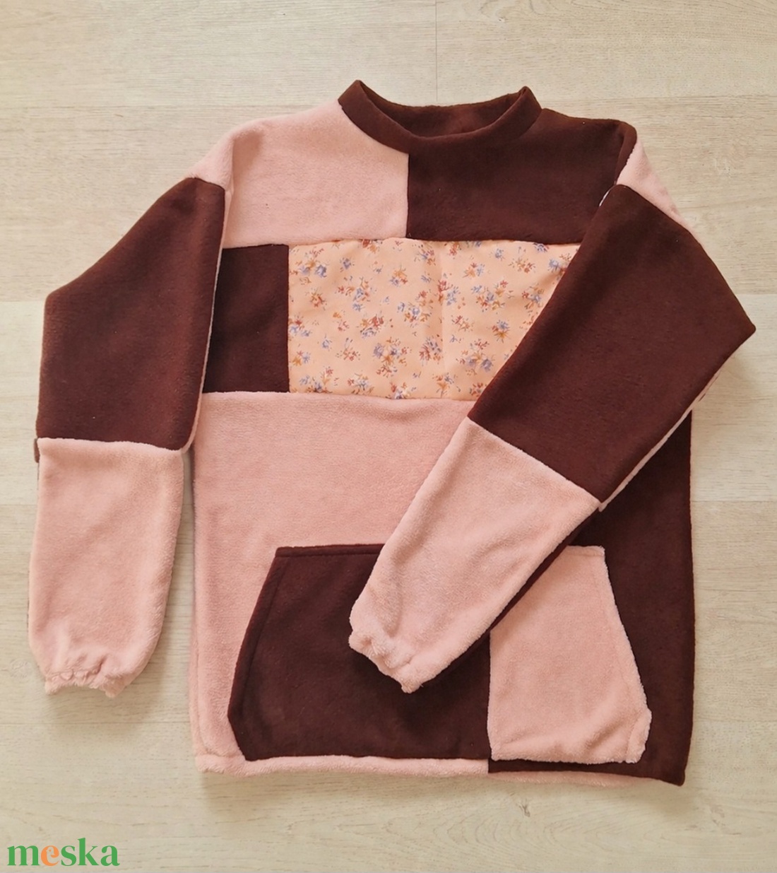 Patchwork Pulóver  - ruha & divat - női ruha - pulóver - Meska.hu