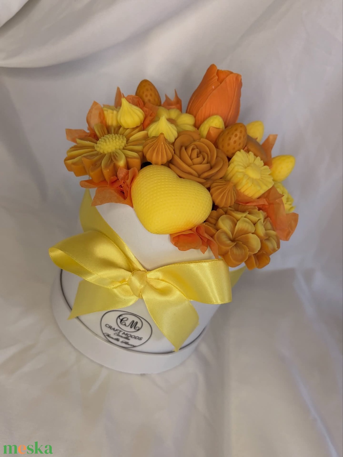 Tavaszi virágbox  - otthon & életmód - gyertya, illat, aroma - illatviasz - Meska.hu