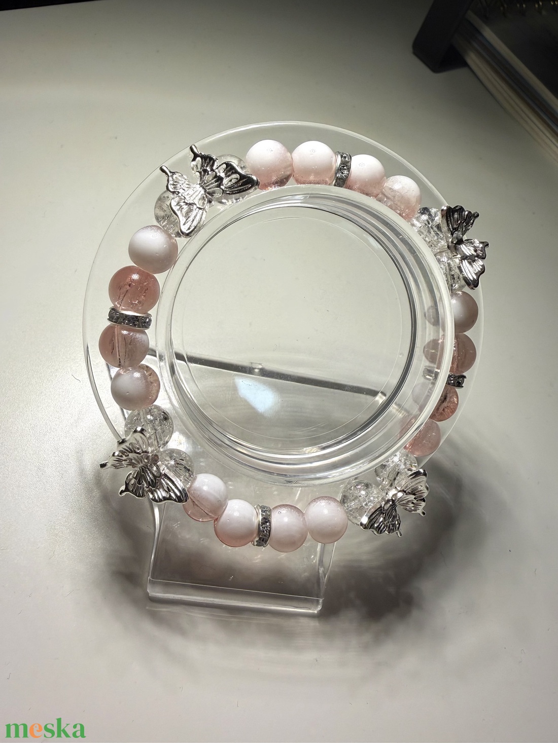 Kézműves karkötő - ékszer - karkötő - gyöngyös karkötő - Meska.hu