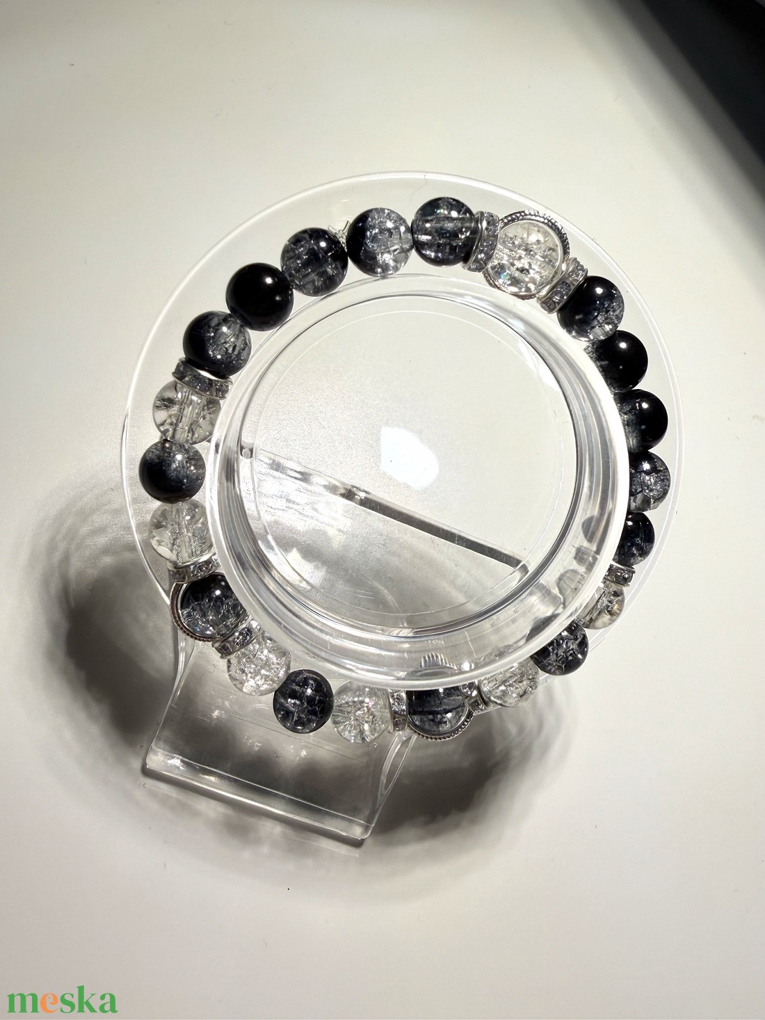 Kézműves karkötő - ékszer - karkötő - gyöngyös karkötő - Meska.hu