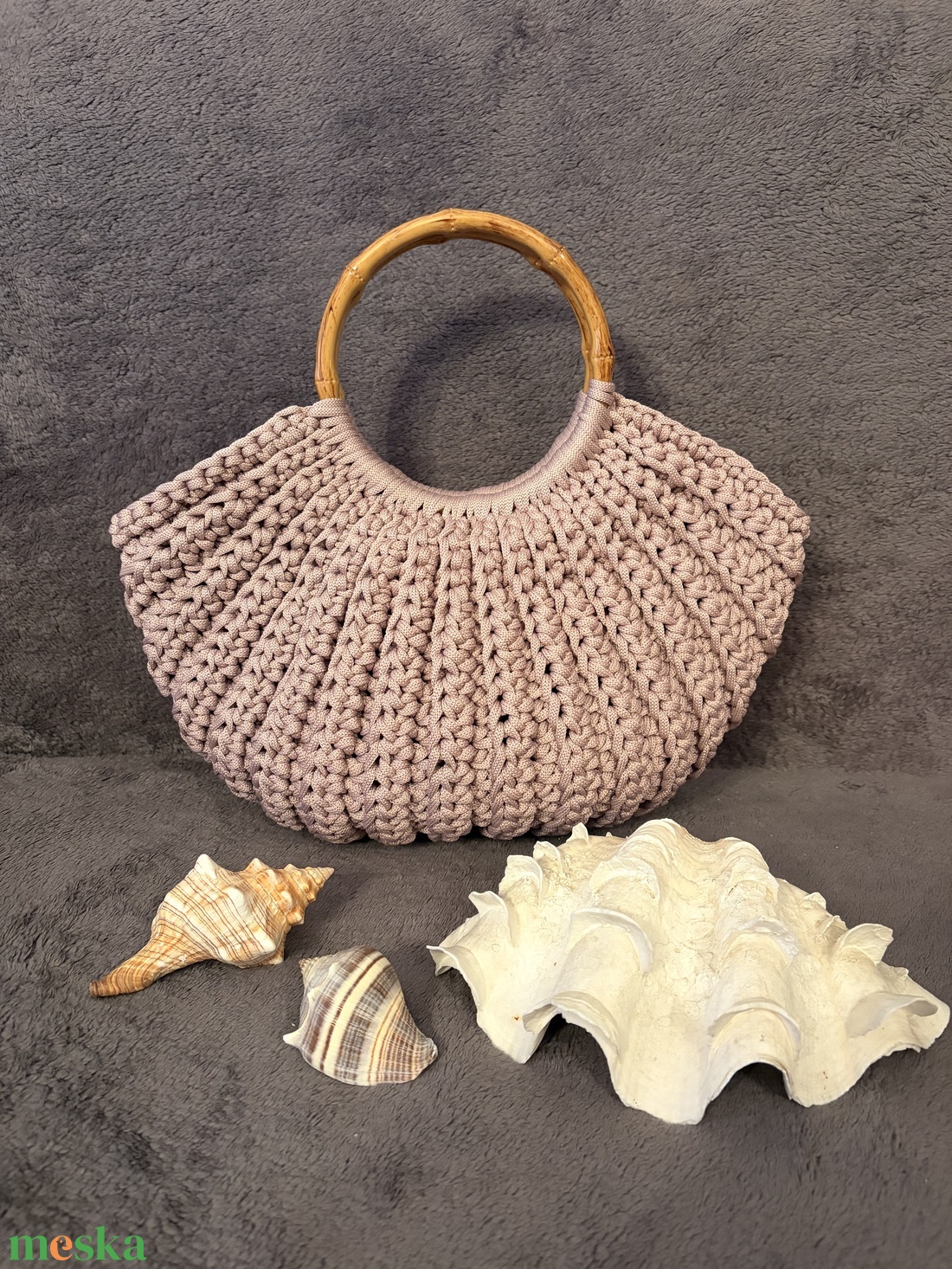 �Pearl táska púder színben - táska & tok - kézitáska & válltáska - kézitáska - Meska.hu