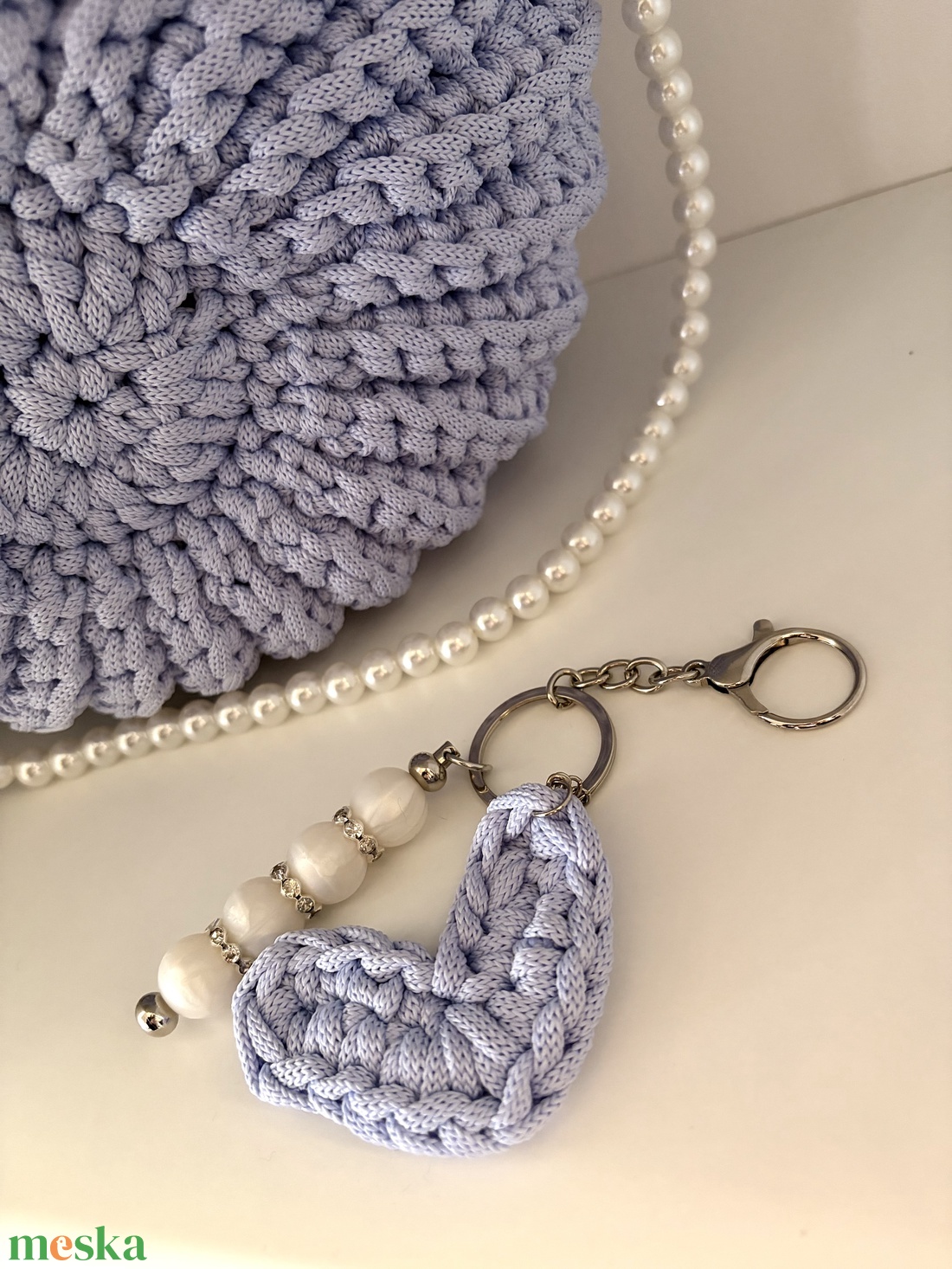 Kézműves táska charm - táska & tok - kulcstartó & táskadísz - táskadísz - Meska.hu