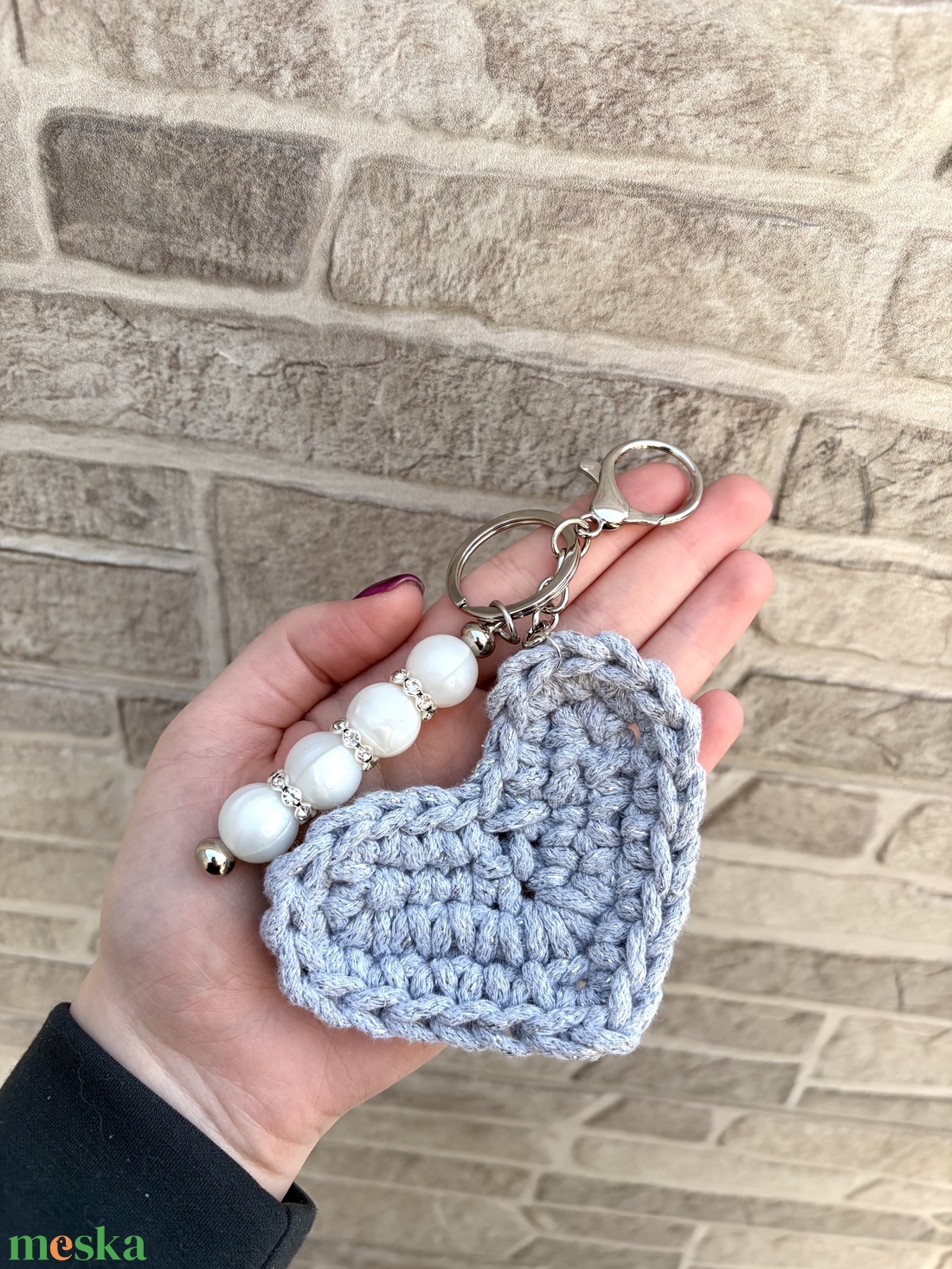 Kézműves táska charm - táska & tok - kulcstartó & táskadísz - táskadísz - Meska.hu