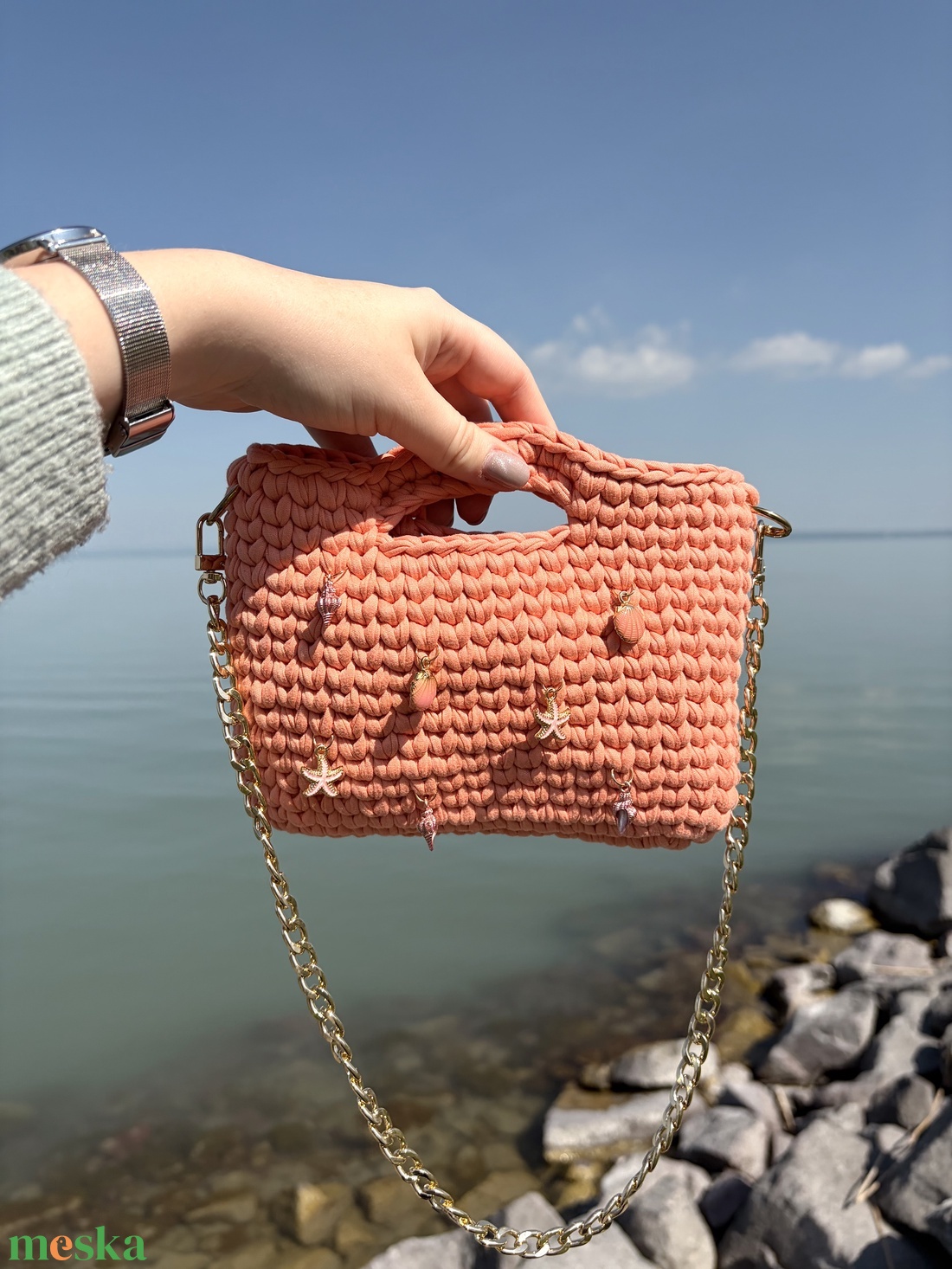 �Summer Crafty horgolt válltáskák - táska & tok - kézitáska & válltáska - válltáska - Meska.hu