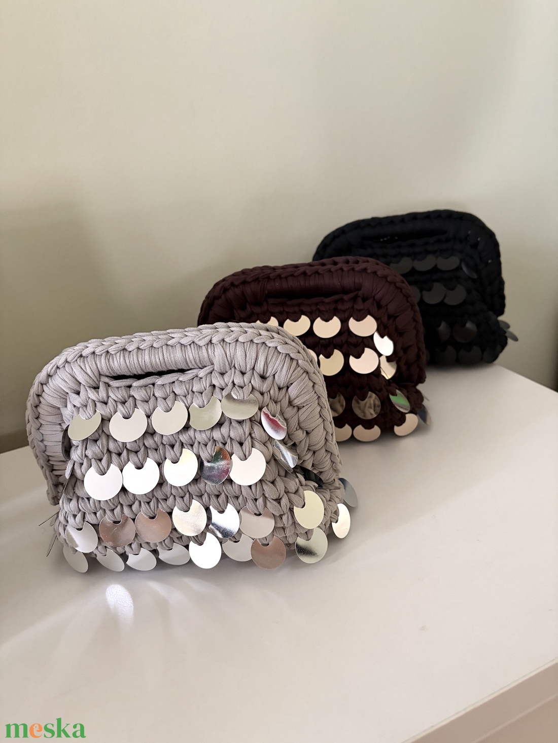 �Midnight clutch többféle színben - táska & tok - kézitáska & válltáska - válltáska - Meska.hu